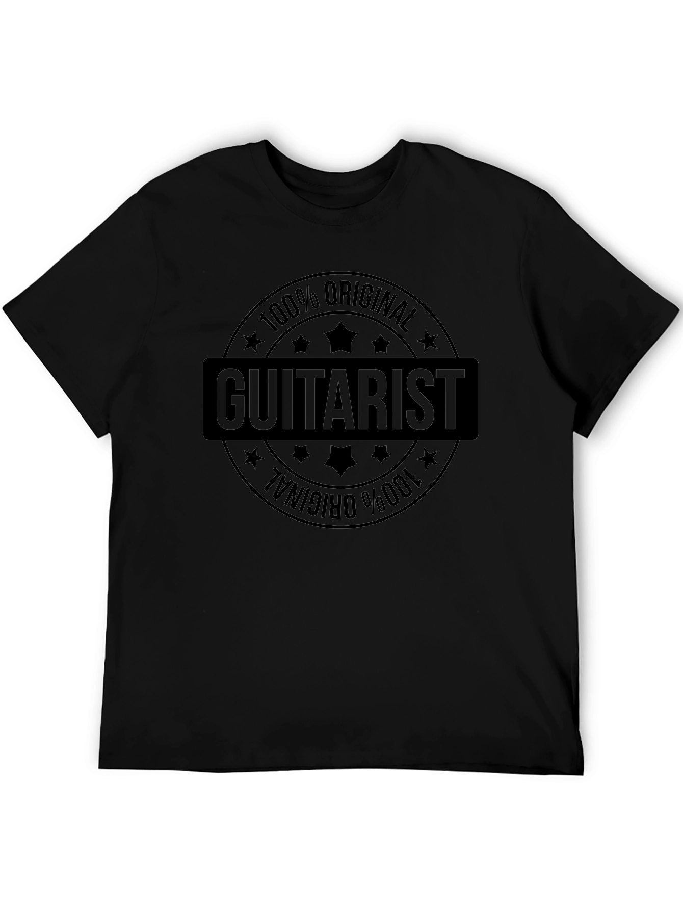Original Guitarist Black T-Shirt
