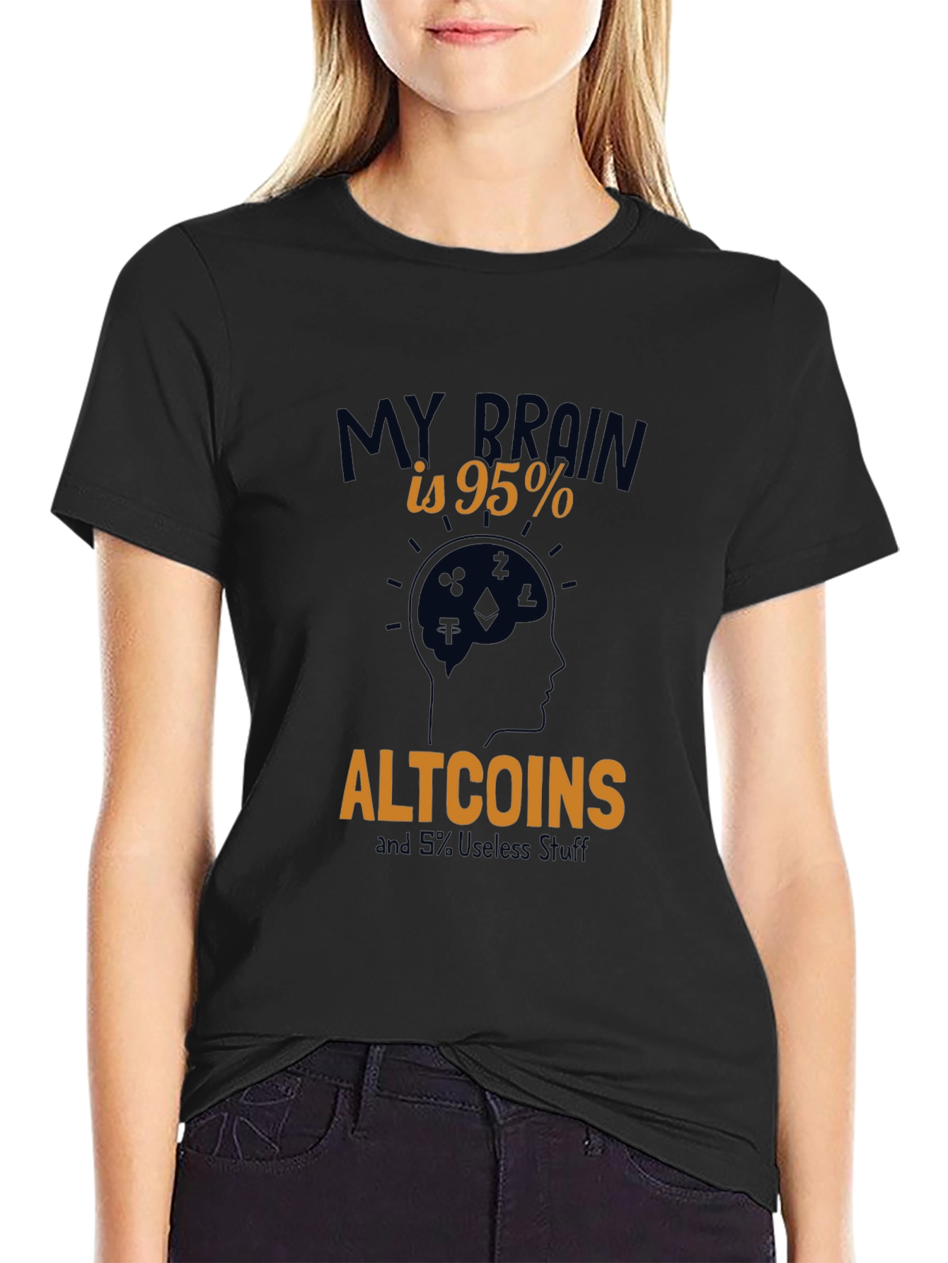 95% Altcoins Funny Crypto T-Shirt