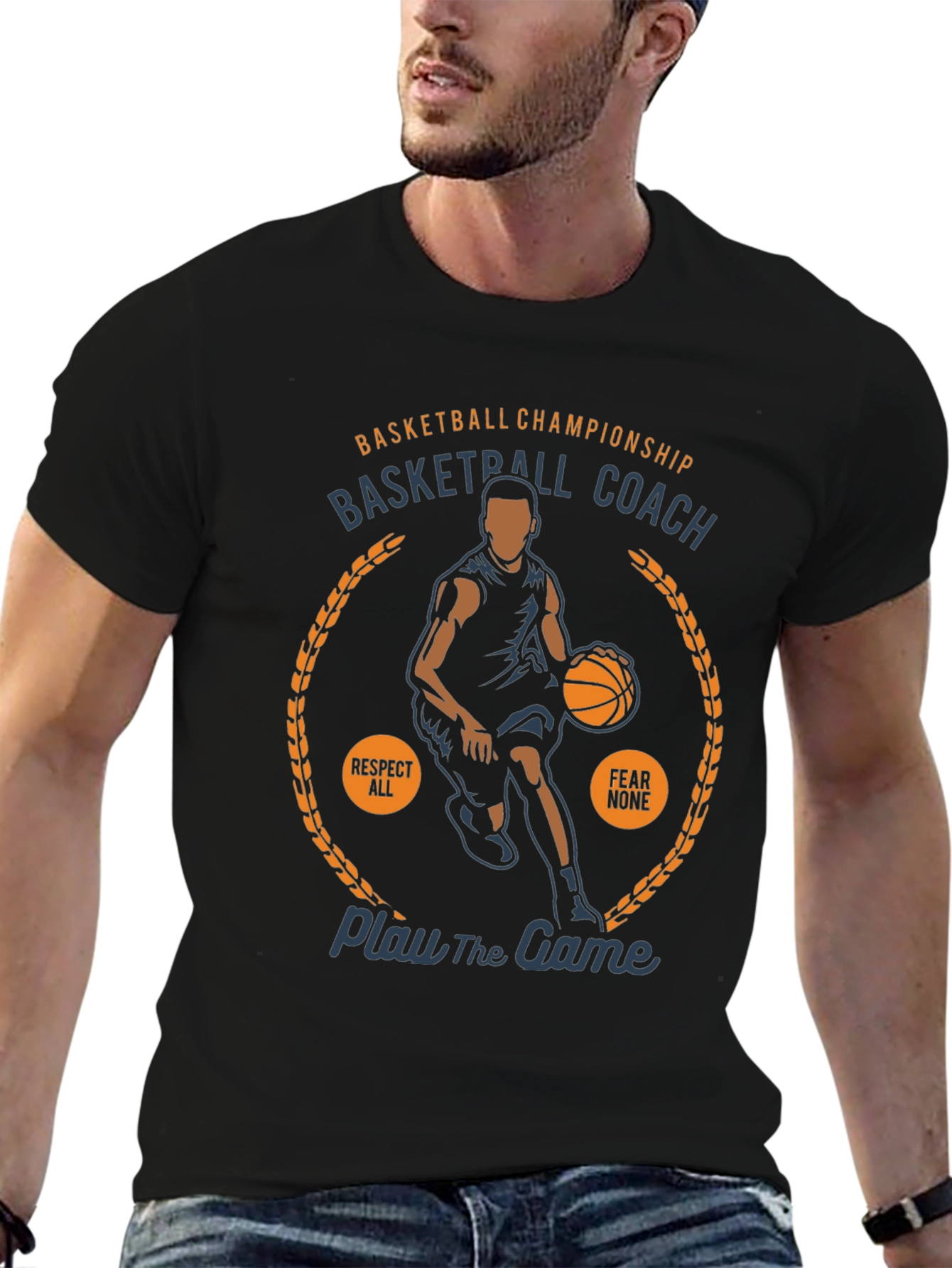 Basketball Coach T-Shirt - Play the Game