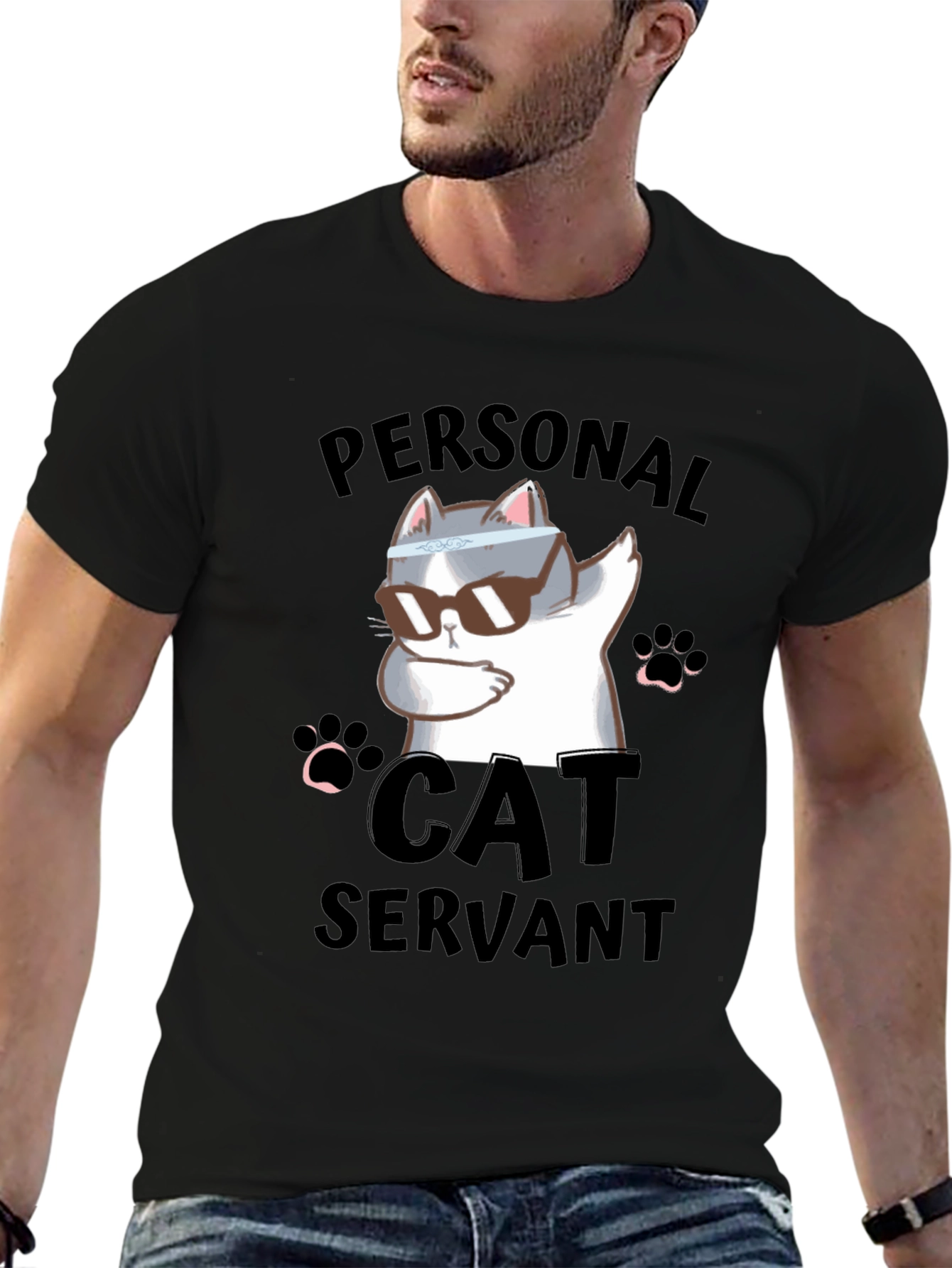 Personal Cat Servant Graphic Tee