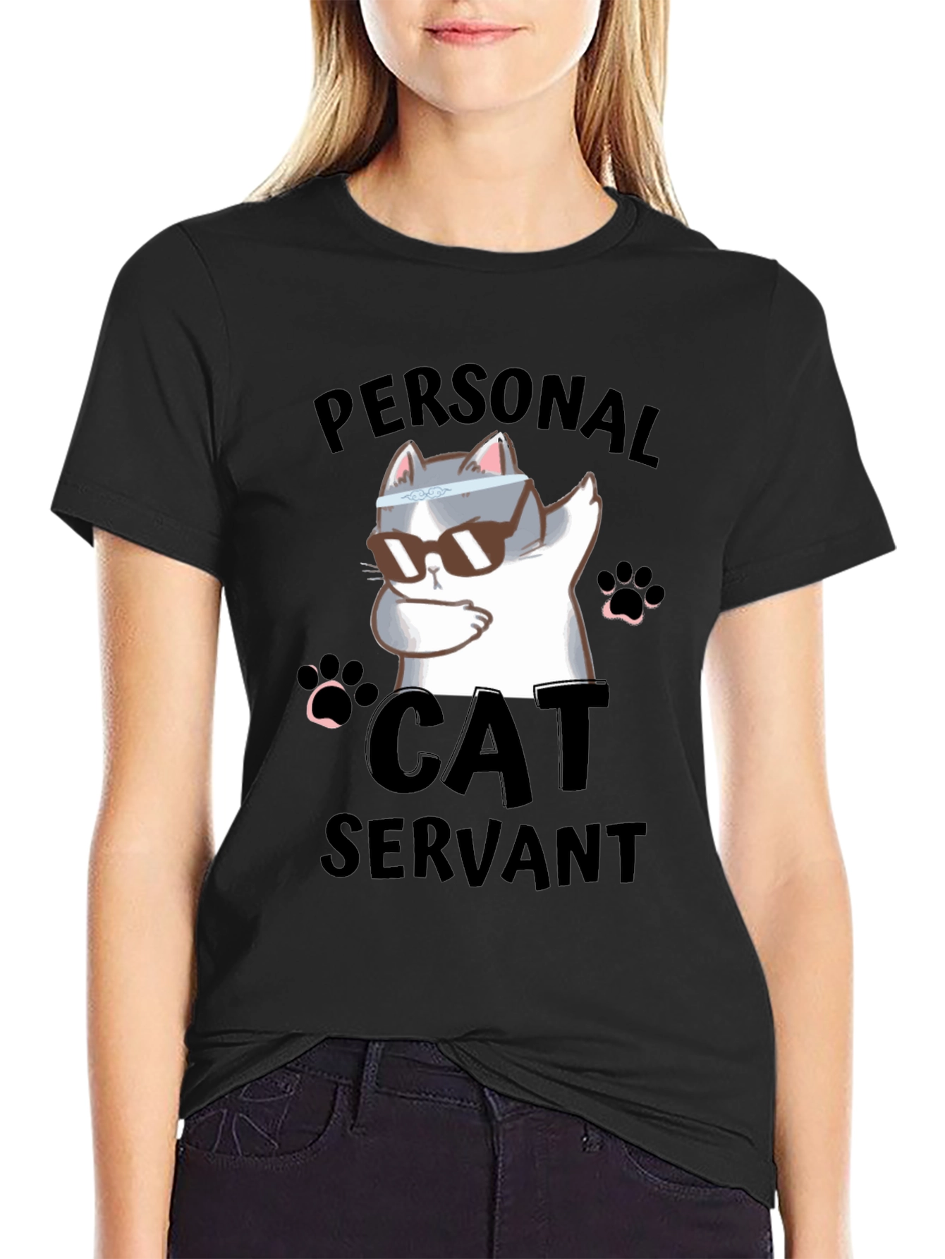 Personal Cat Servant Graphic Tee