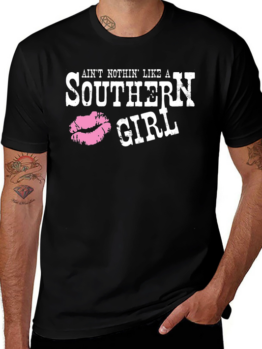 Southern Girl Black Graphic Tee