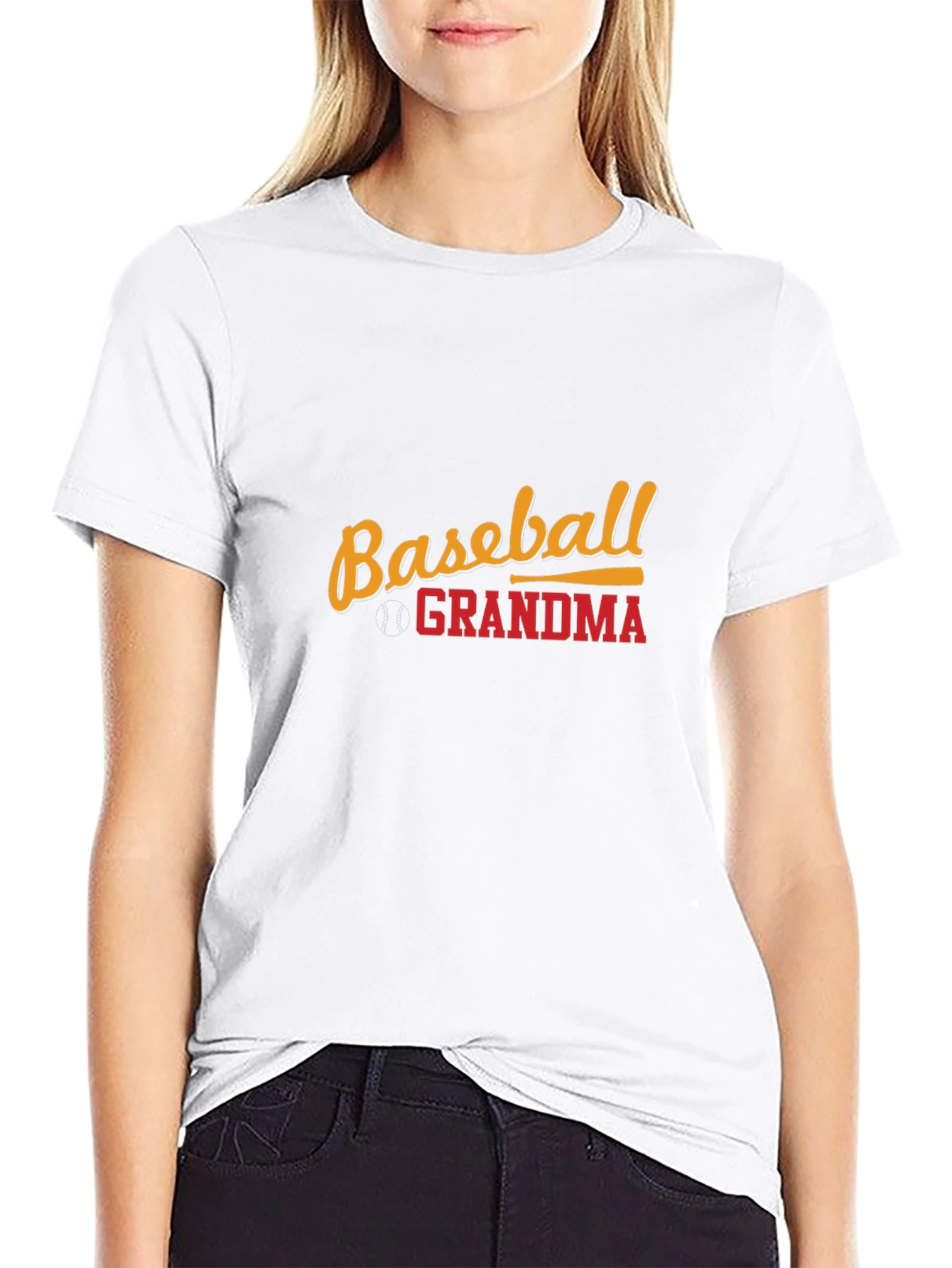 Baseball Grandma Graphic Tee