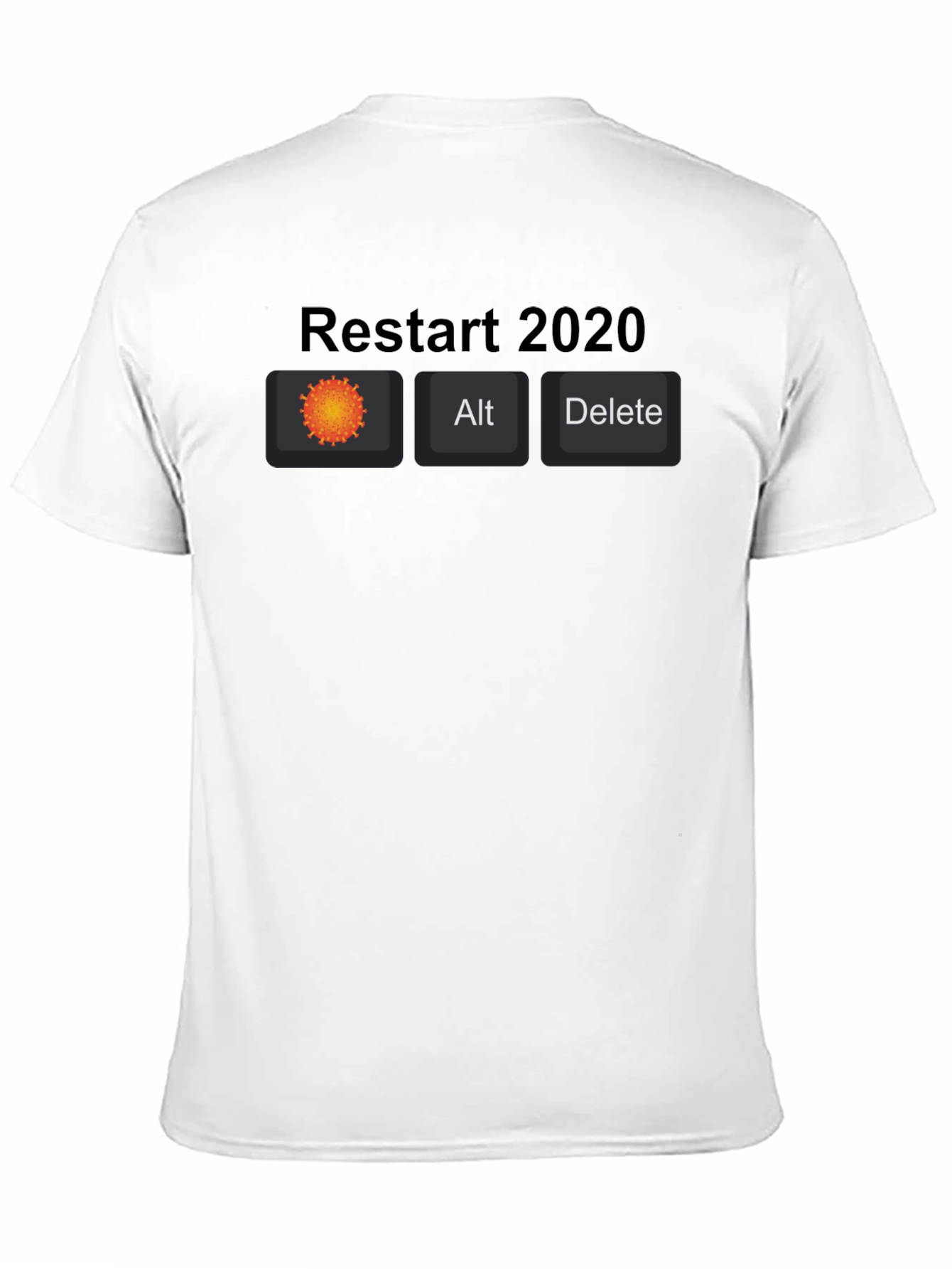Restart 2020 Novelty Graphic Tee