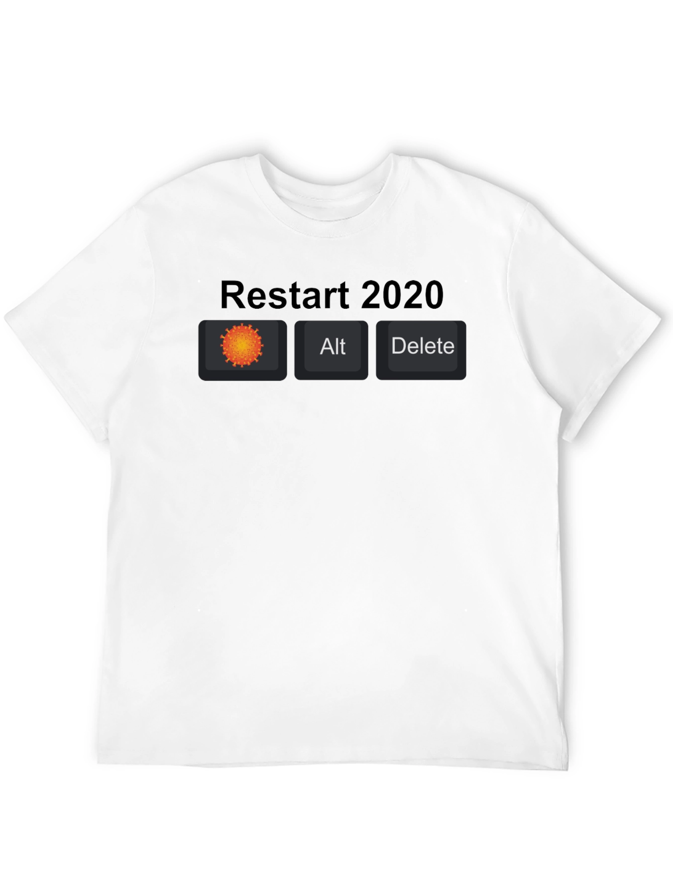 Restart 2020 Novelty Graphic Tee