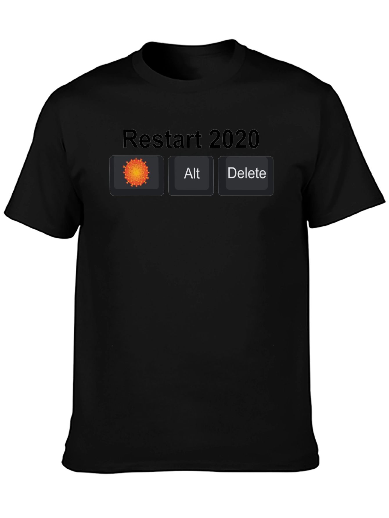 Restart 2020 Novelty Graphic Tee