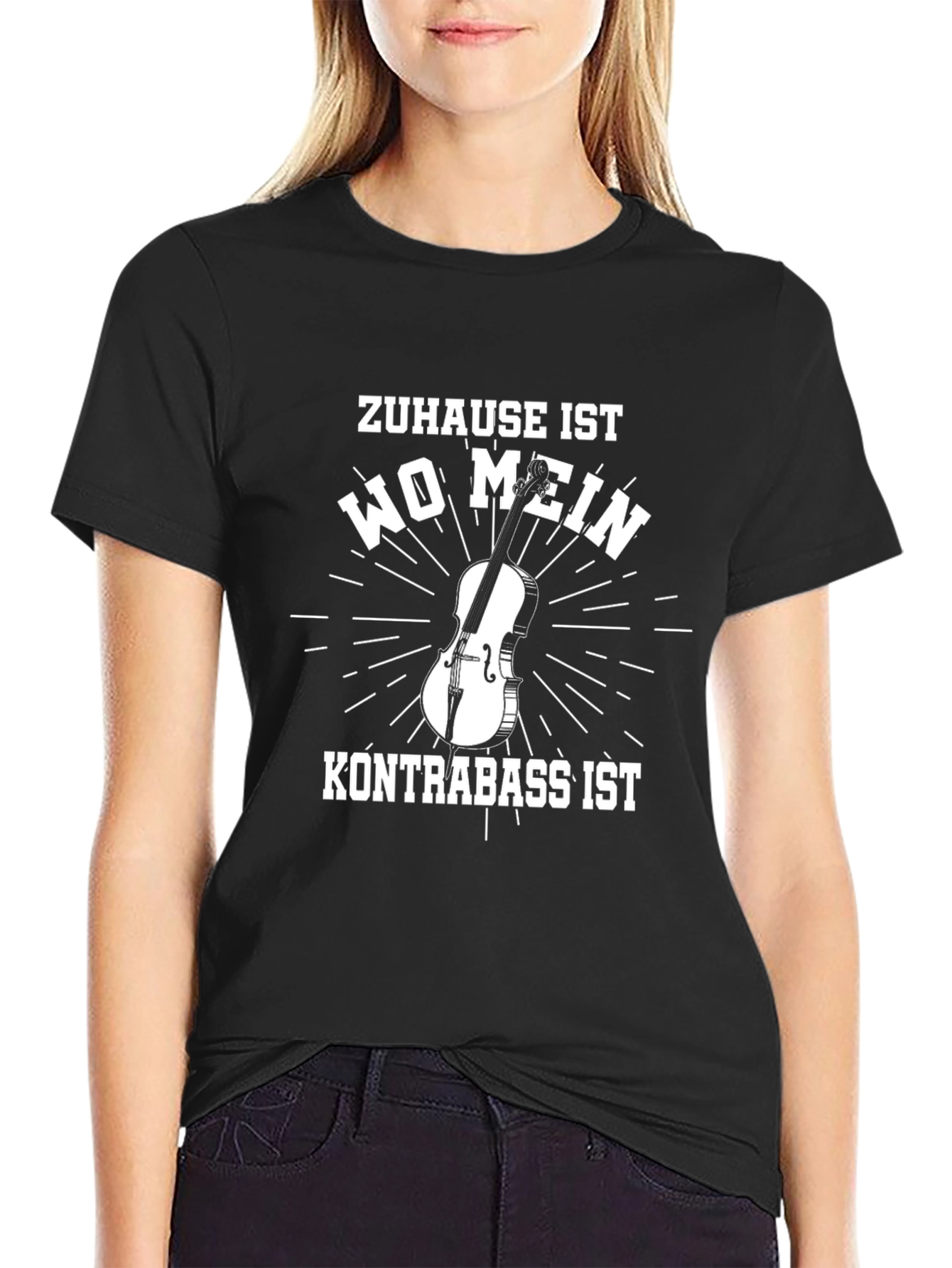 Bass Guitar Home T-Shirt | Musician Tee