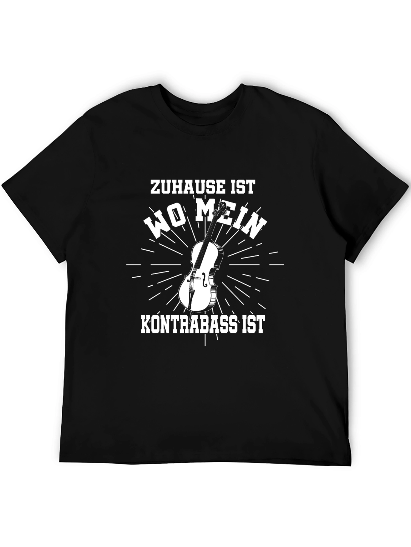 Bass Guitar Home T-Shirt | Musician Tee