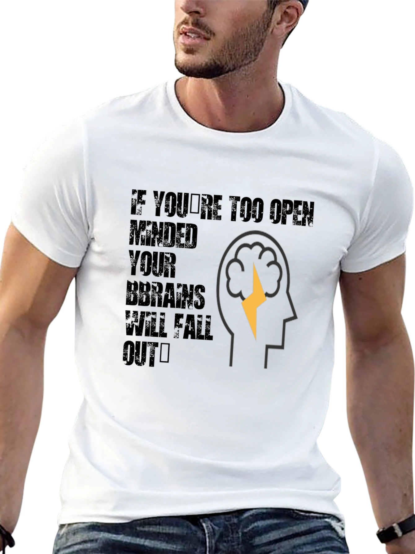 Open Minded Brains Graphic Tee