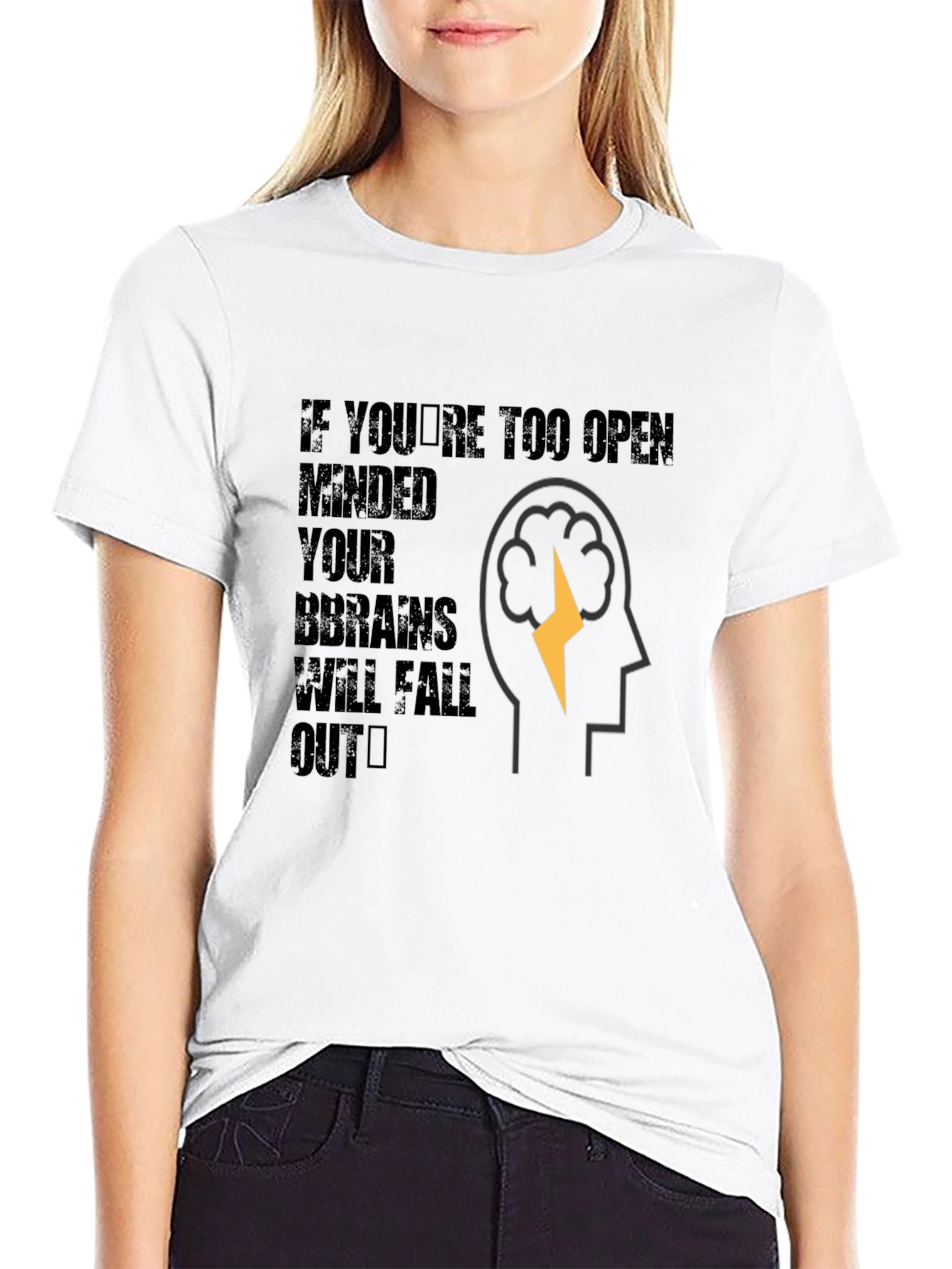 Open Minded Brains Graphic Tee