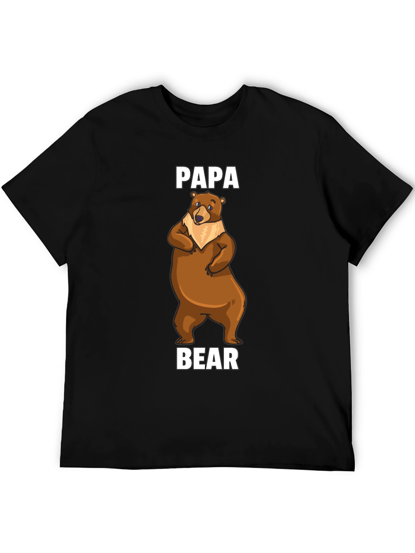 Papa Bear T-Shirt - Cute Cartoon Bear Tee