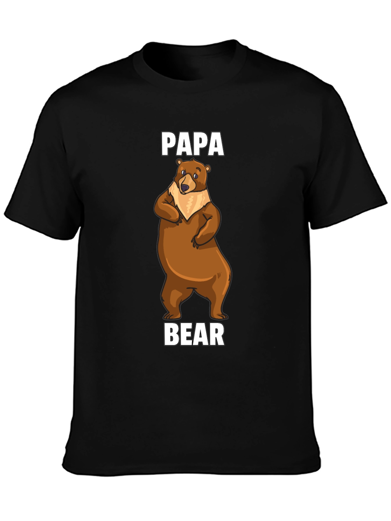Papa Bear T-Shirt - Cute Cartoon Bear Tee