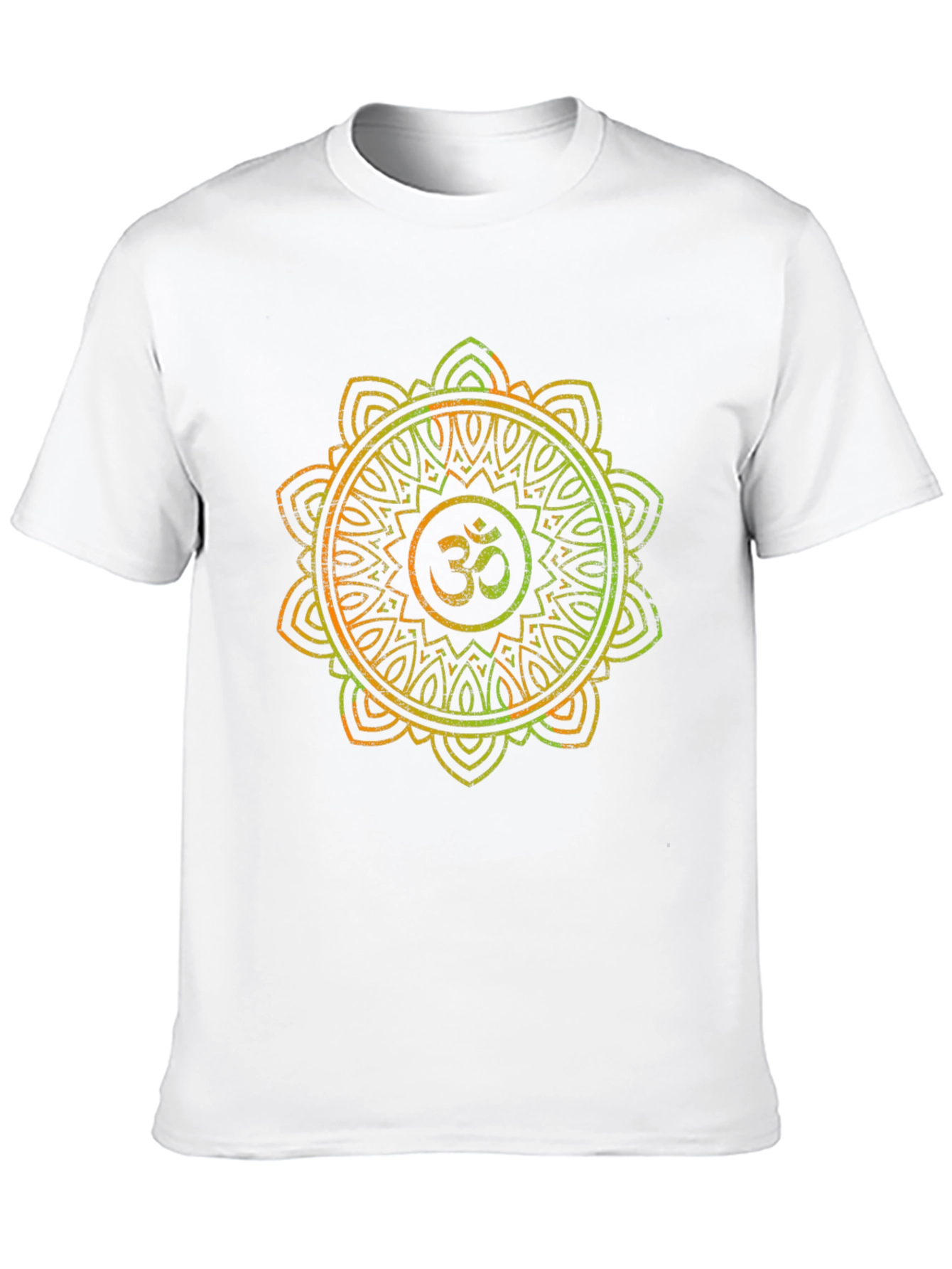 Om Mandala Graphic Black T-Shirt