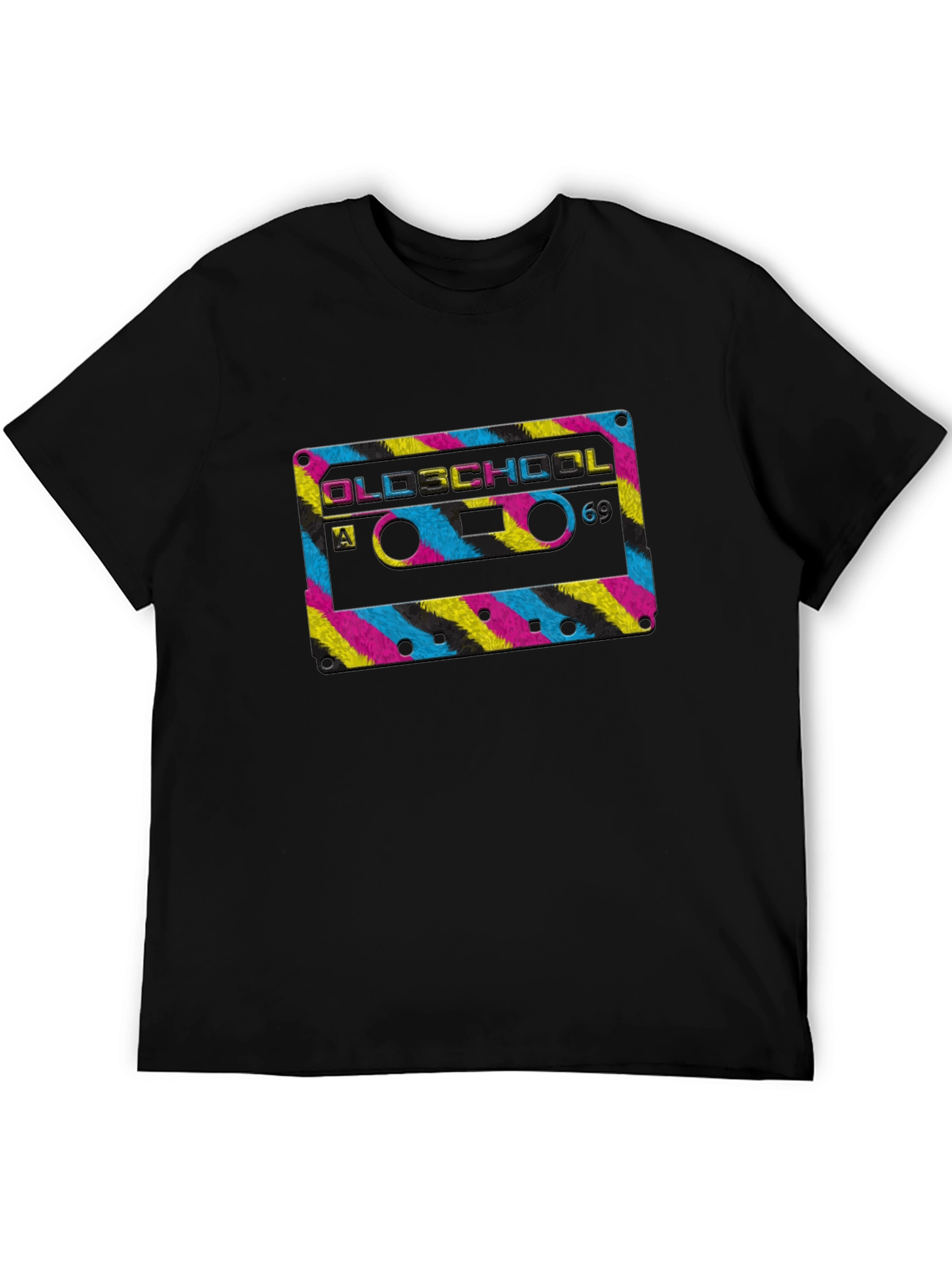Old School Cassette Tape Graphic Tee
