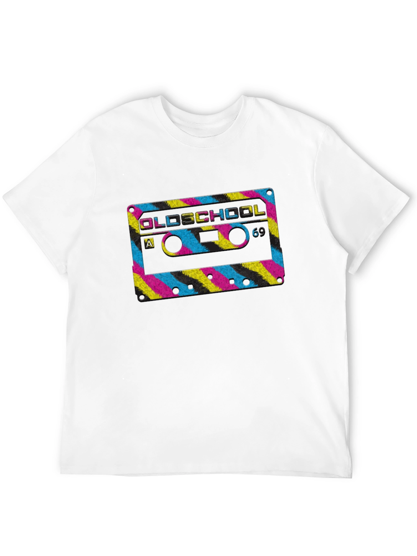Old School Cassette Tape Graphic Tee