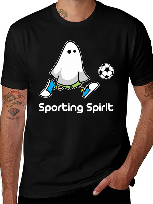 Sporting Spirit Ghost Soccer T-Shirt