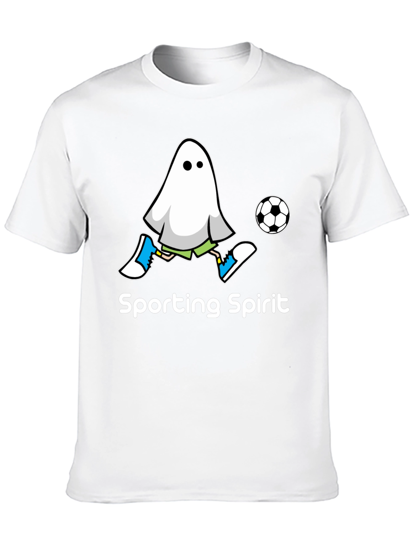 Sporting Spirit Ghost Soccer T-Shirt