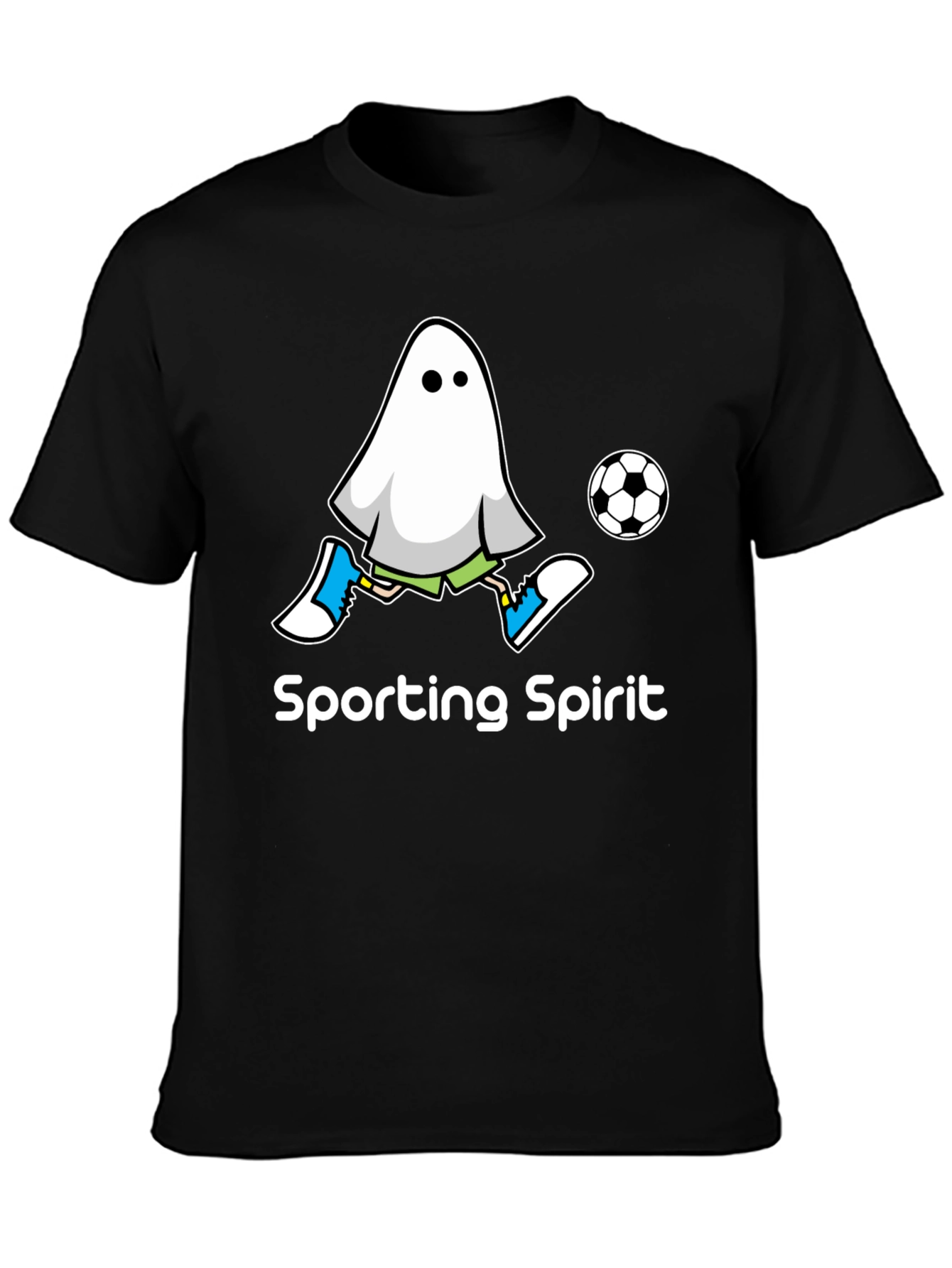 Sporting Spirit Ghost Soccer T-Shirt