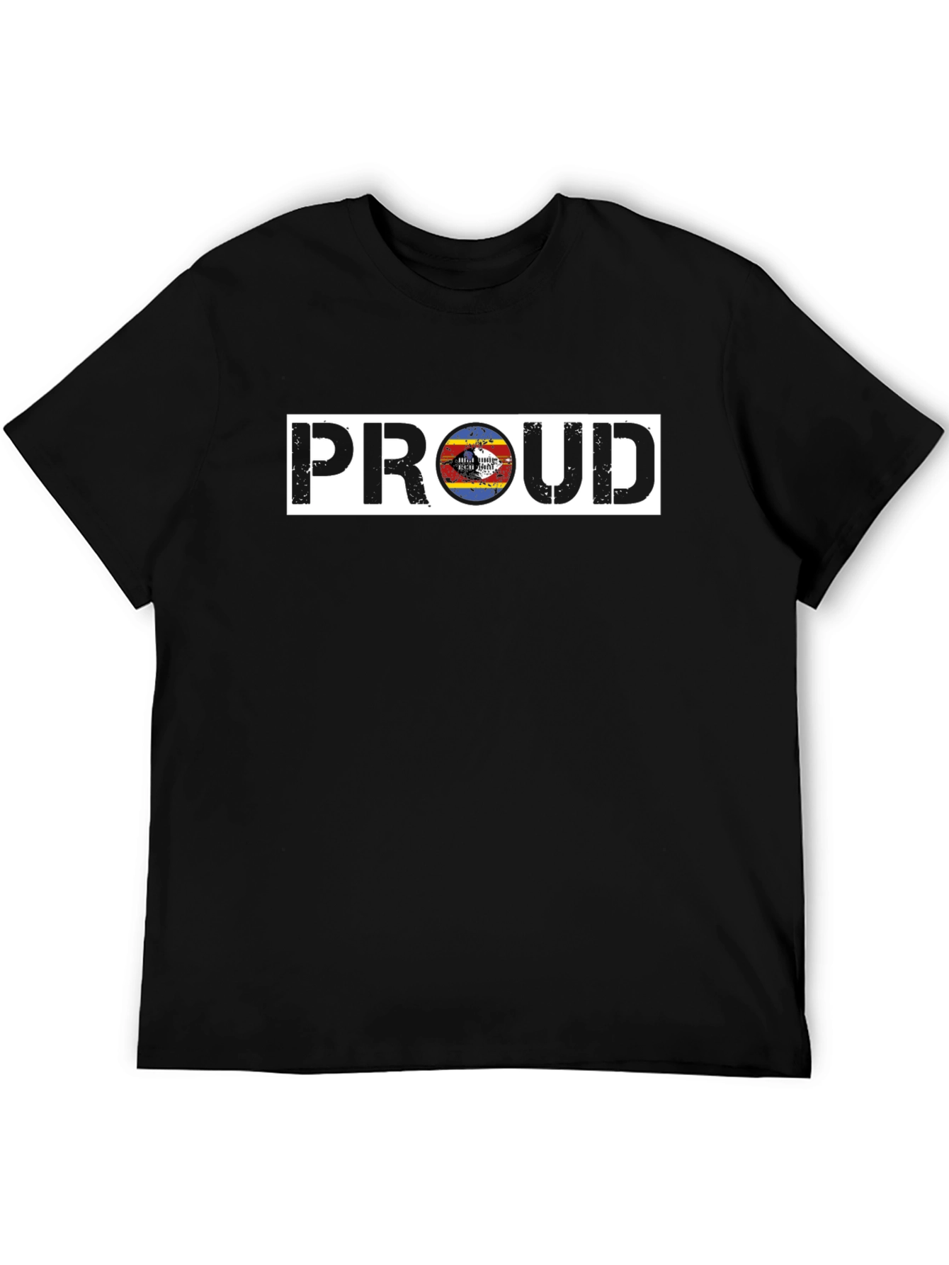 Proud Swaziland Flag Graphic T-Shirt