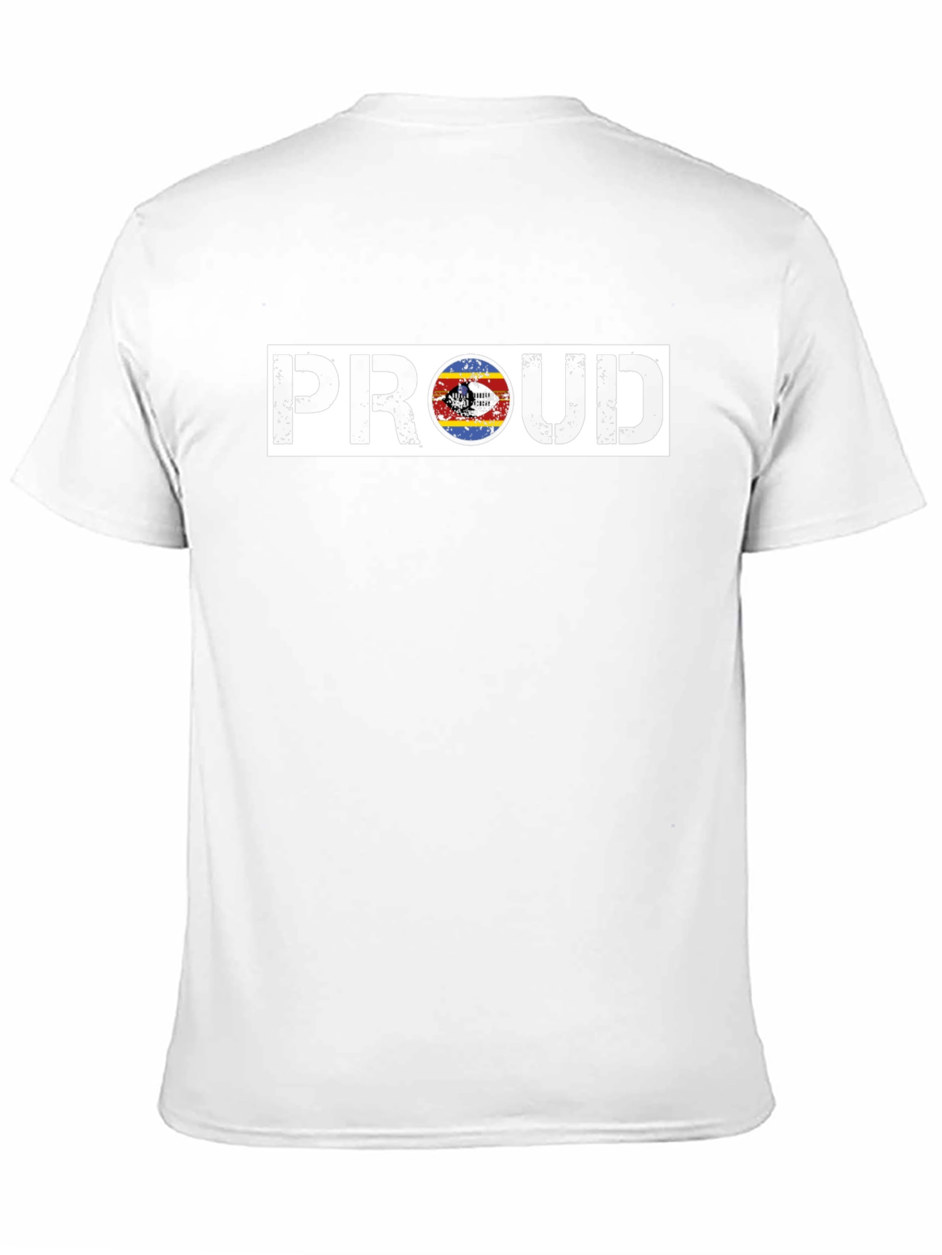 Proud Swaziland Flag Graphic T-Shirt