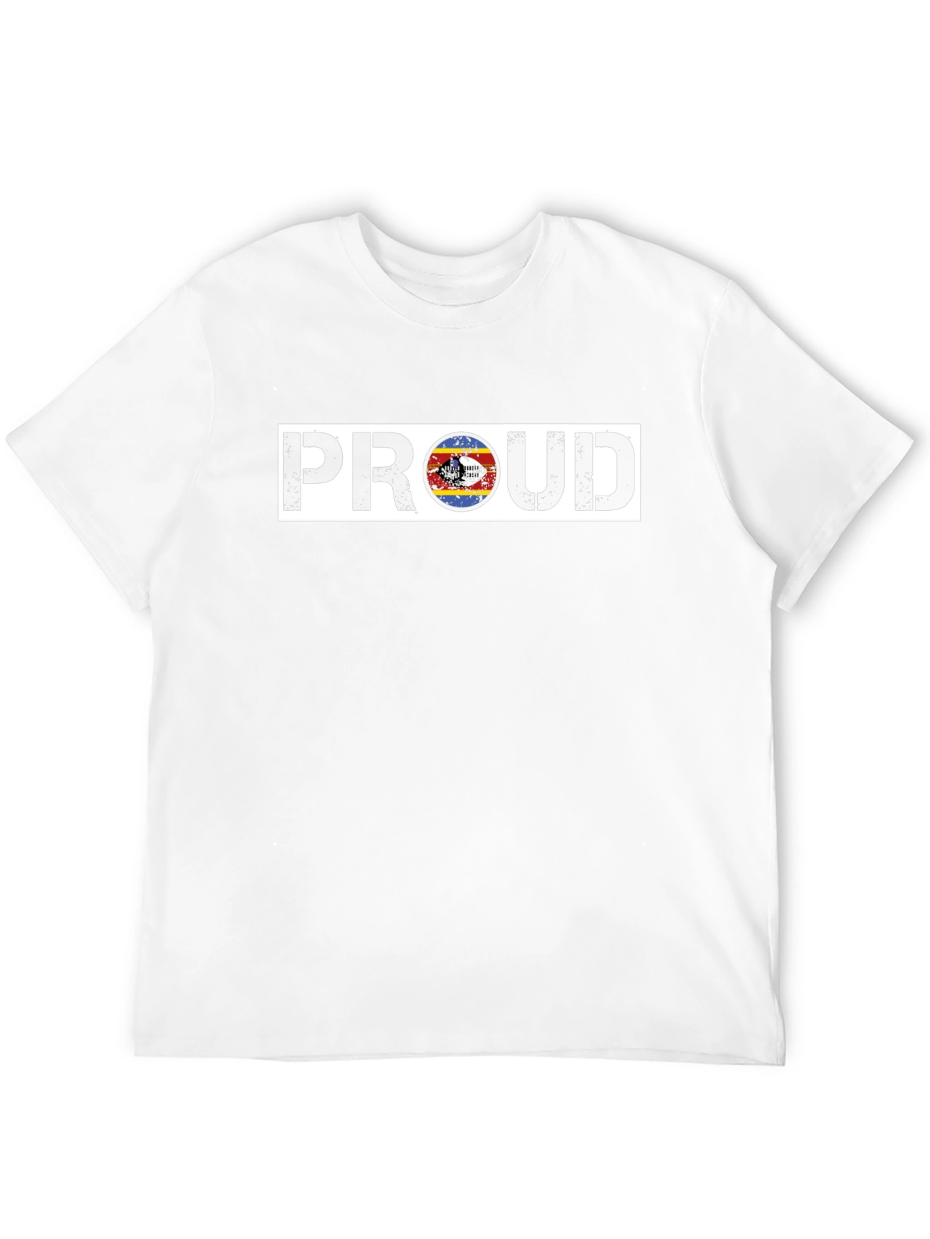 Proud Swaziland Flag Graphic T-Shirt