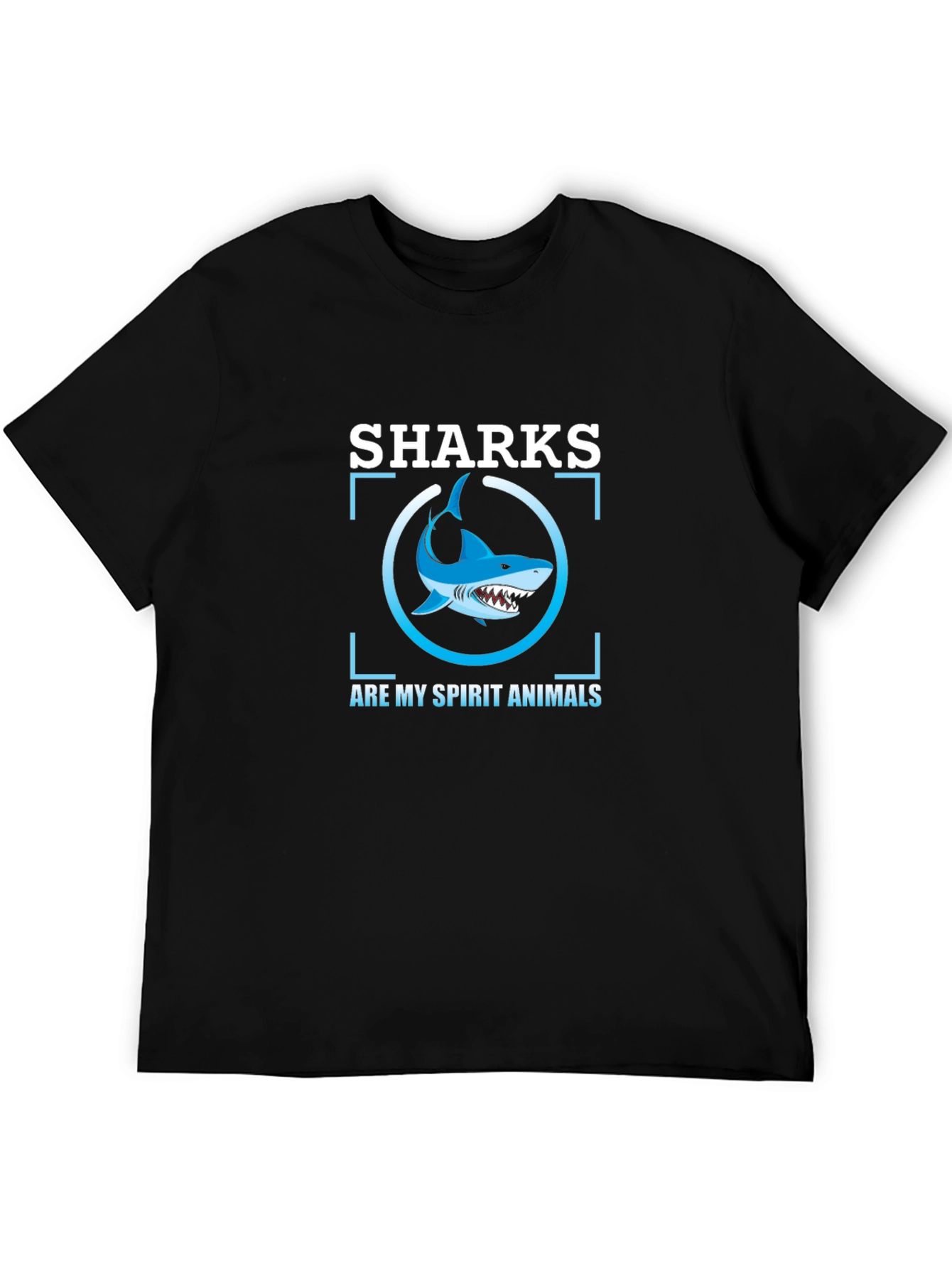 Sharks Are My Spirit Animals Graphic Tee