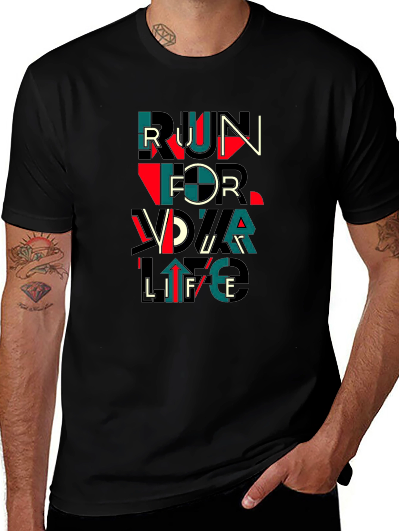 Run For Your Life Graphic Tee