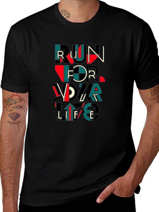 Run For Your Life Graphic Tee