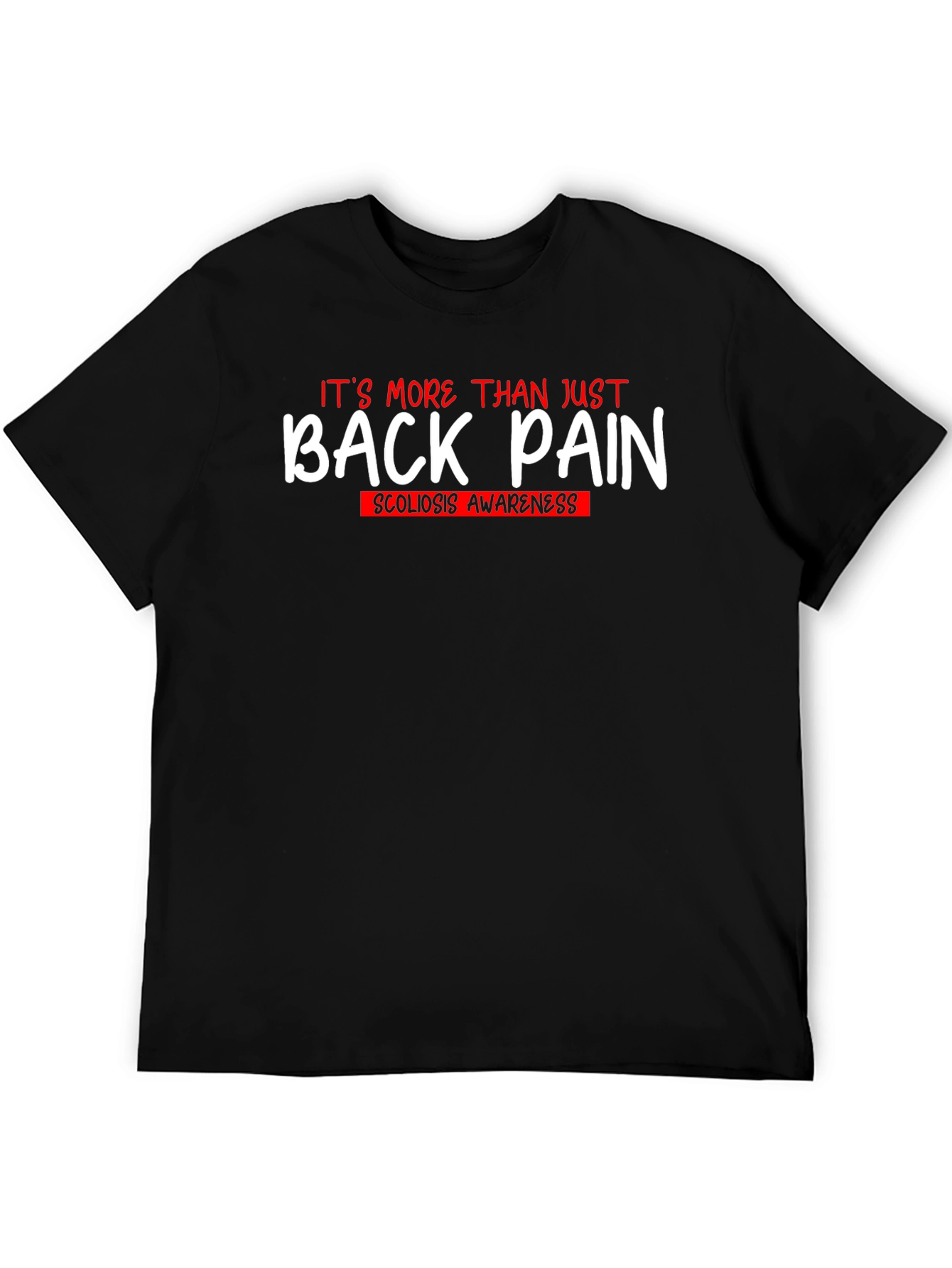 Scoliosis Awareness T-Shirt - Back Pain Support