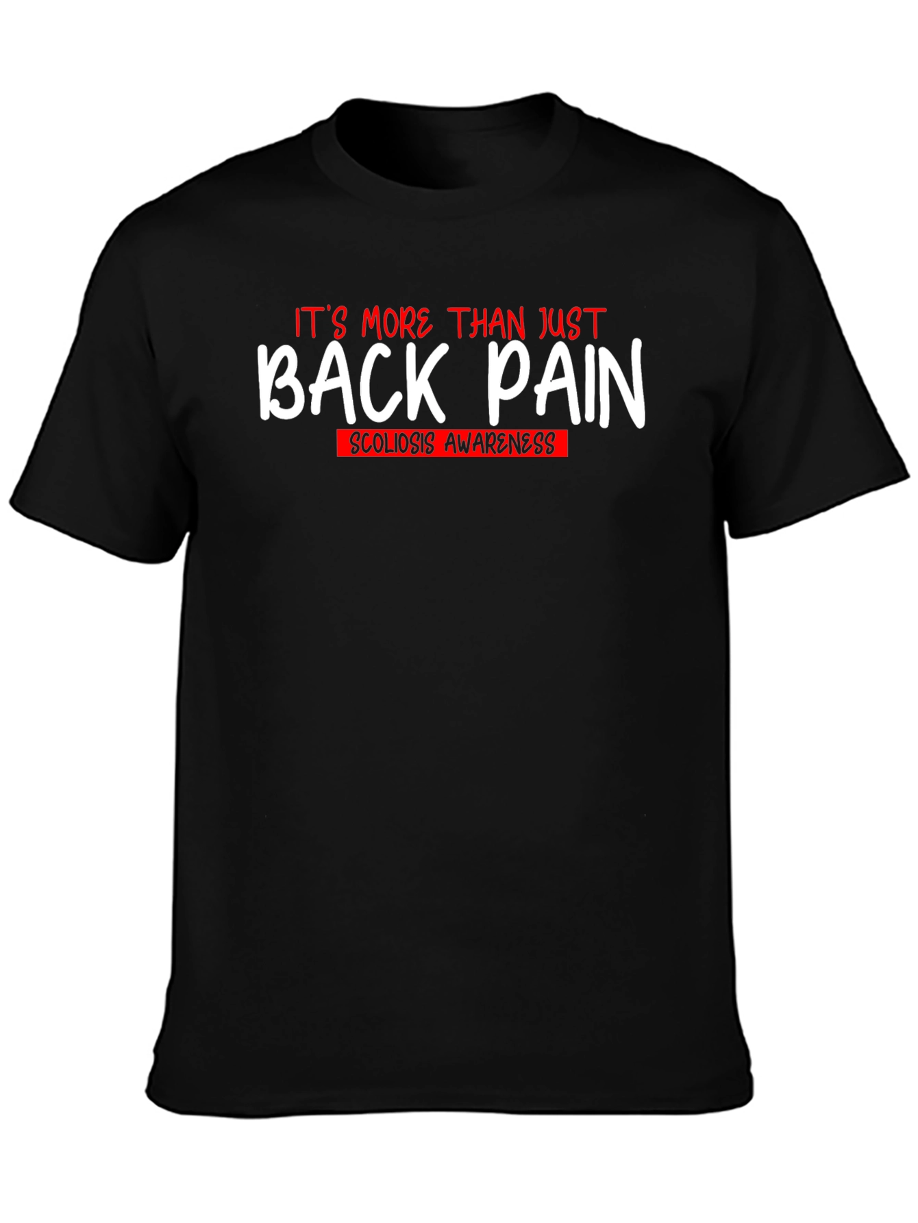 Scoliosis Awareness T-Shirt - Back Pain Support