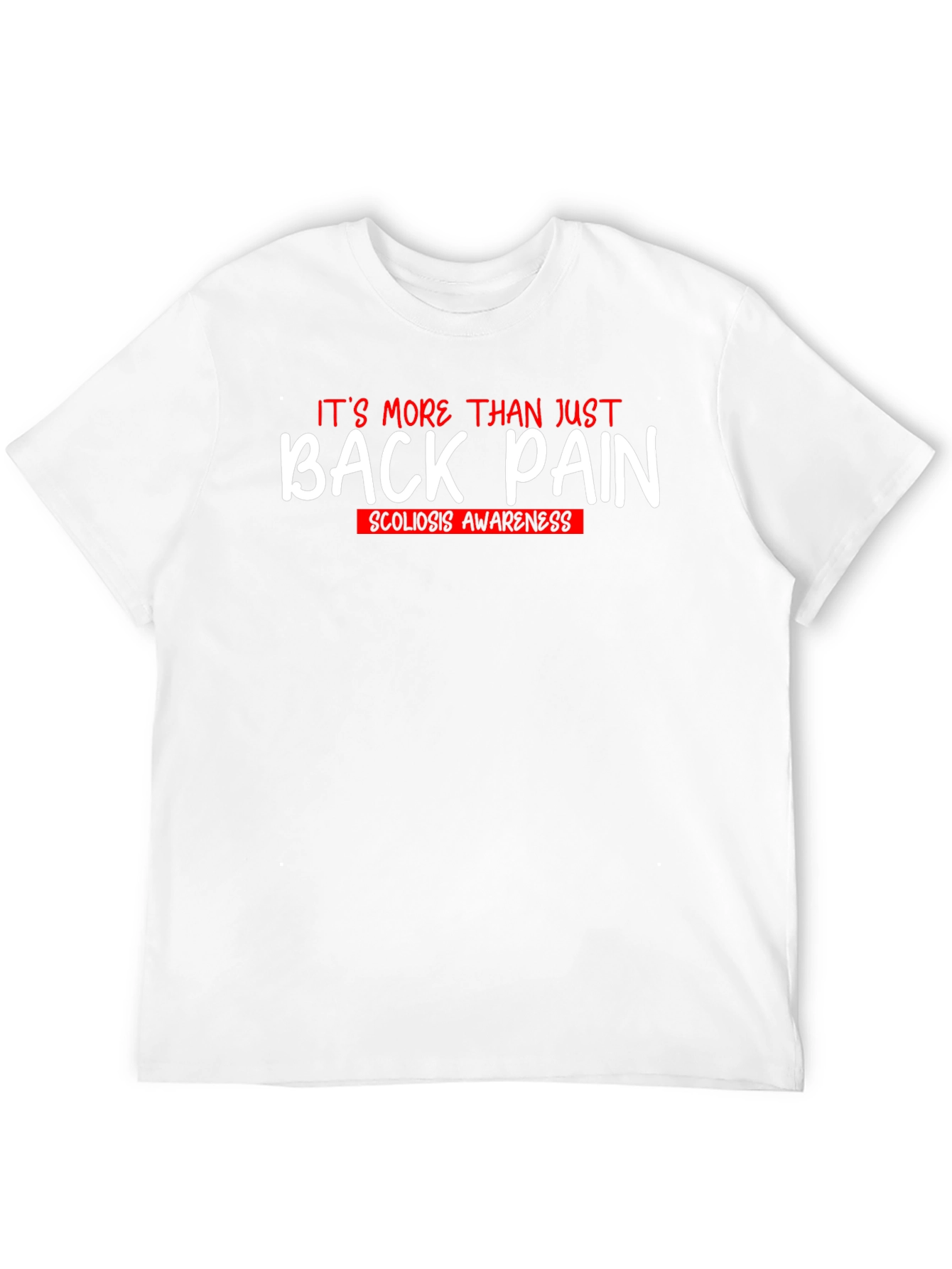 Scoliosis Awareness T-Shirt - Back Pain Support