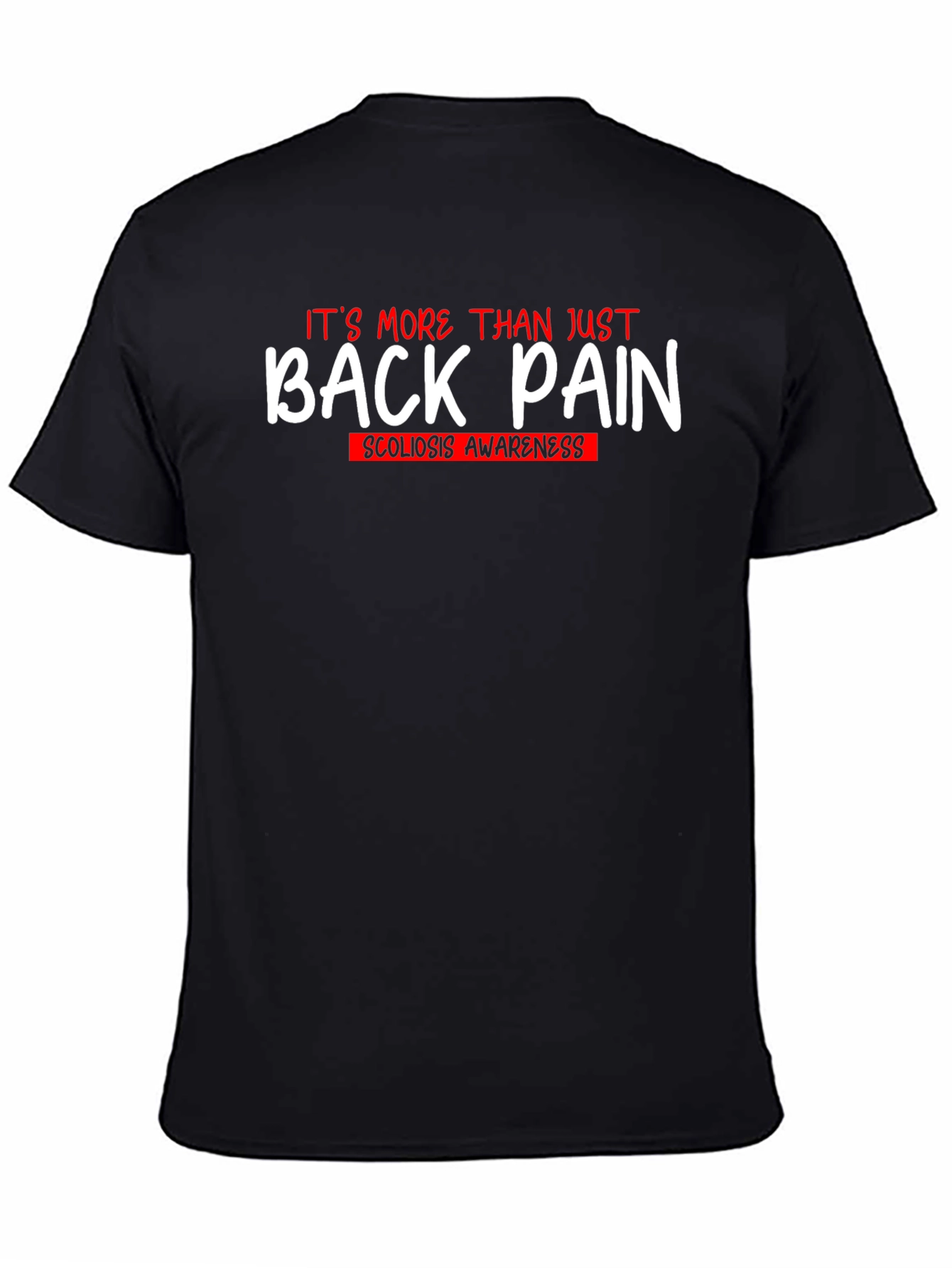Scoliosis Awareness T-Shirt - Back Pain Support