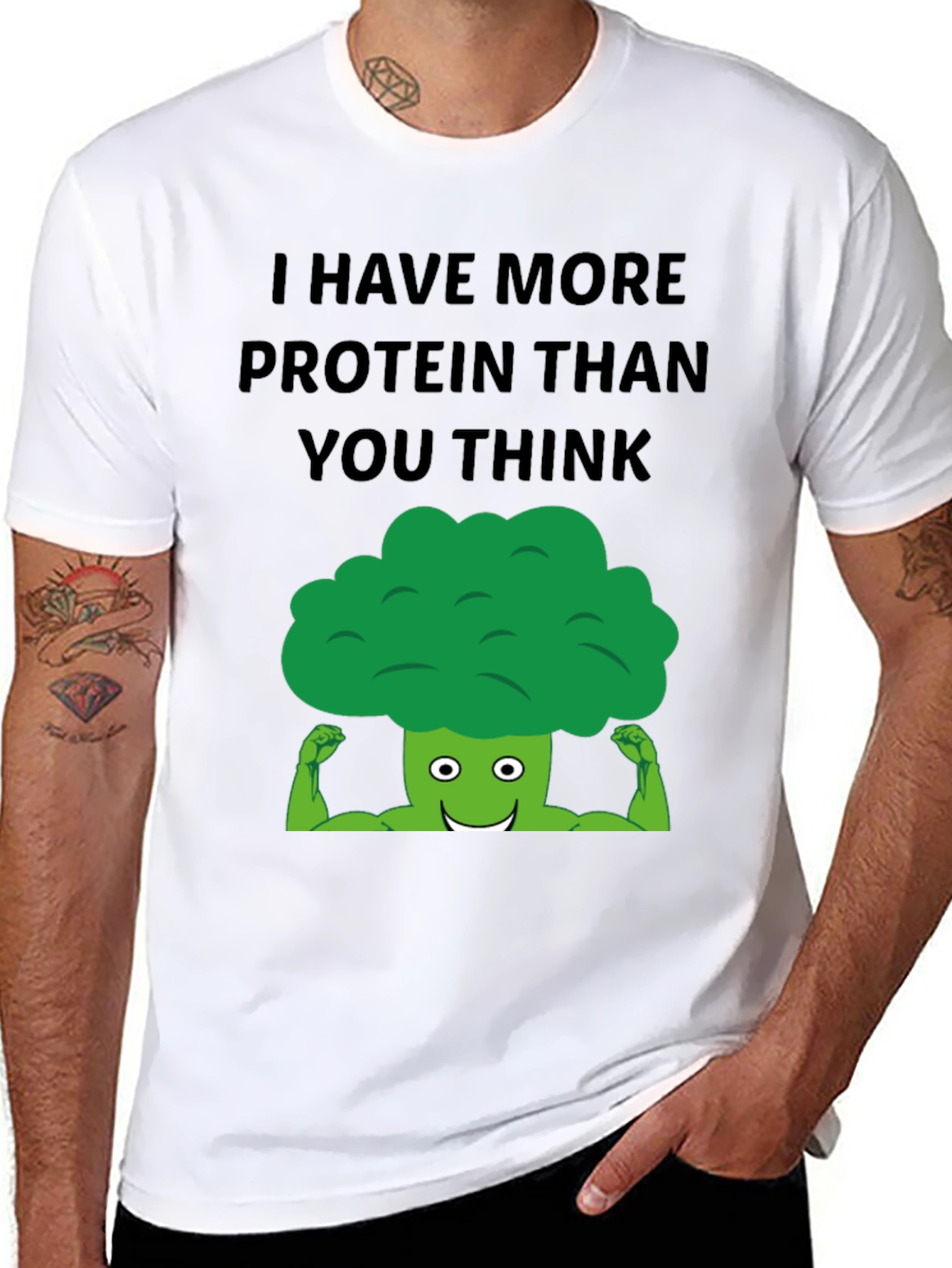 Protein Broccoli Gym T-Shirt