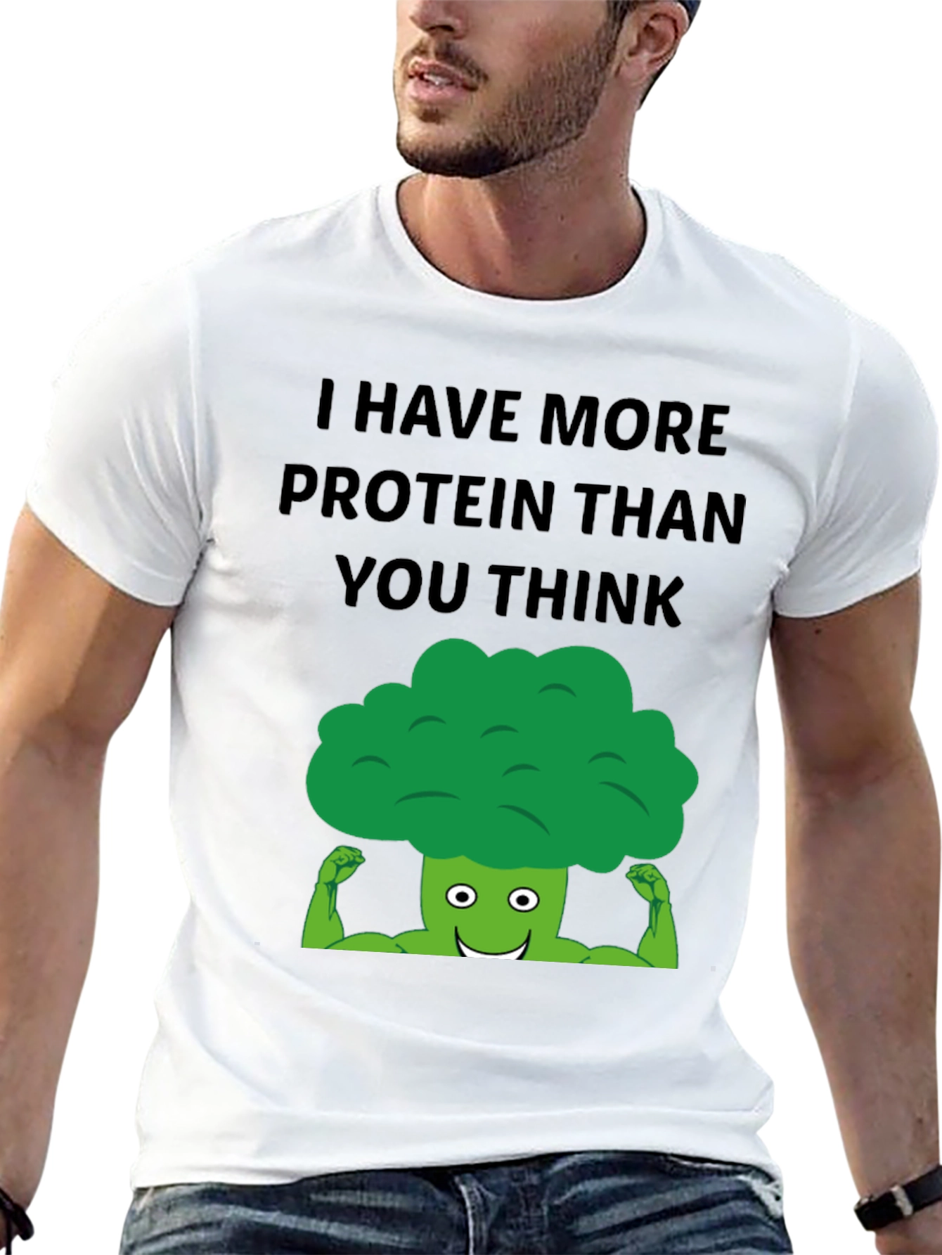 Protein Broccoli Gym T-Shirt