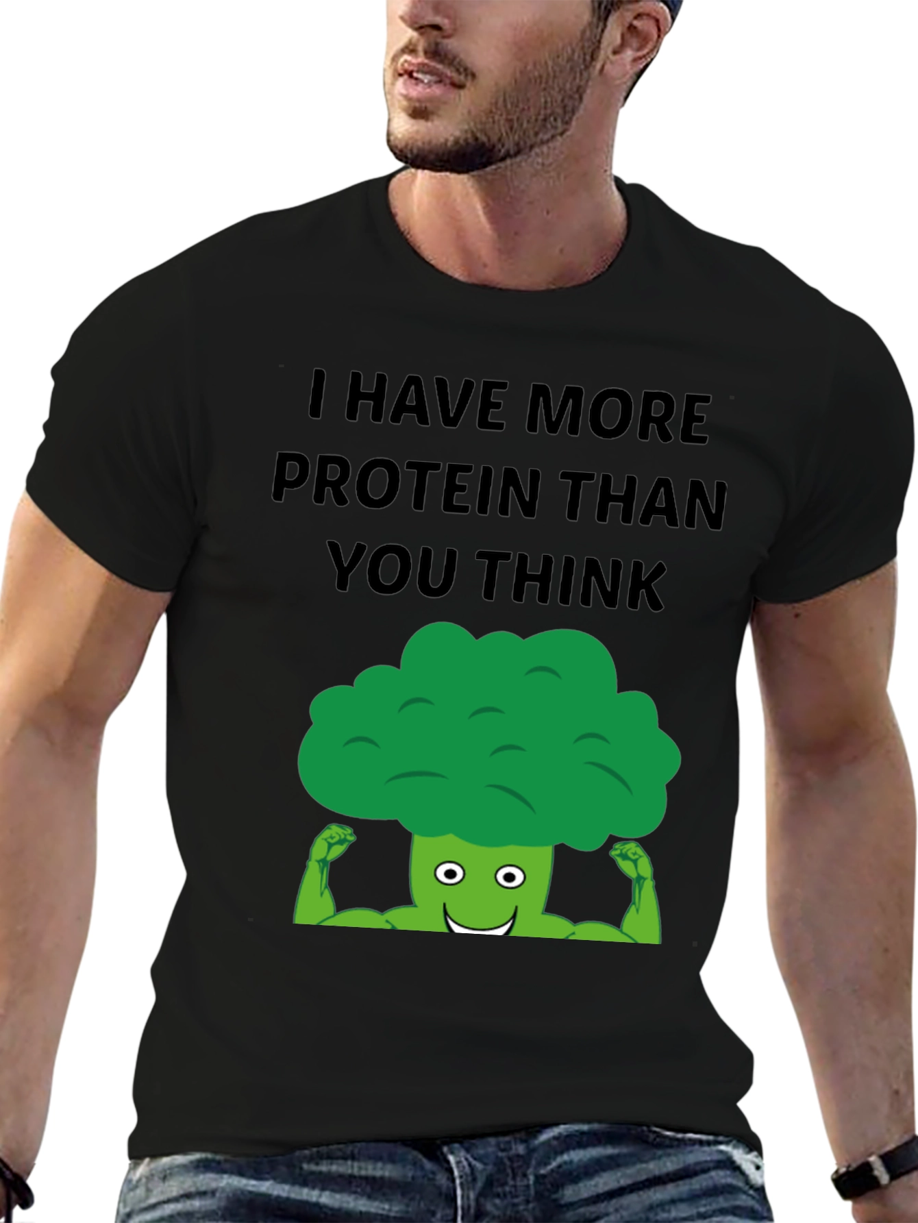 Protein Broccoli Gym T-Shirt