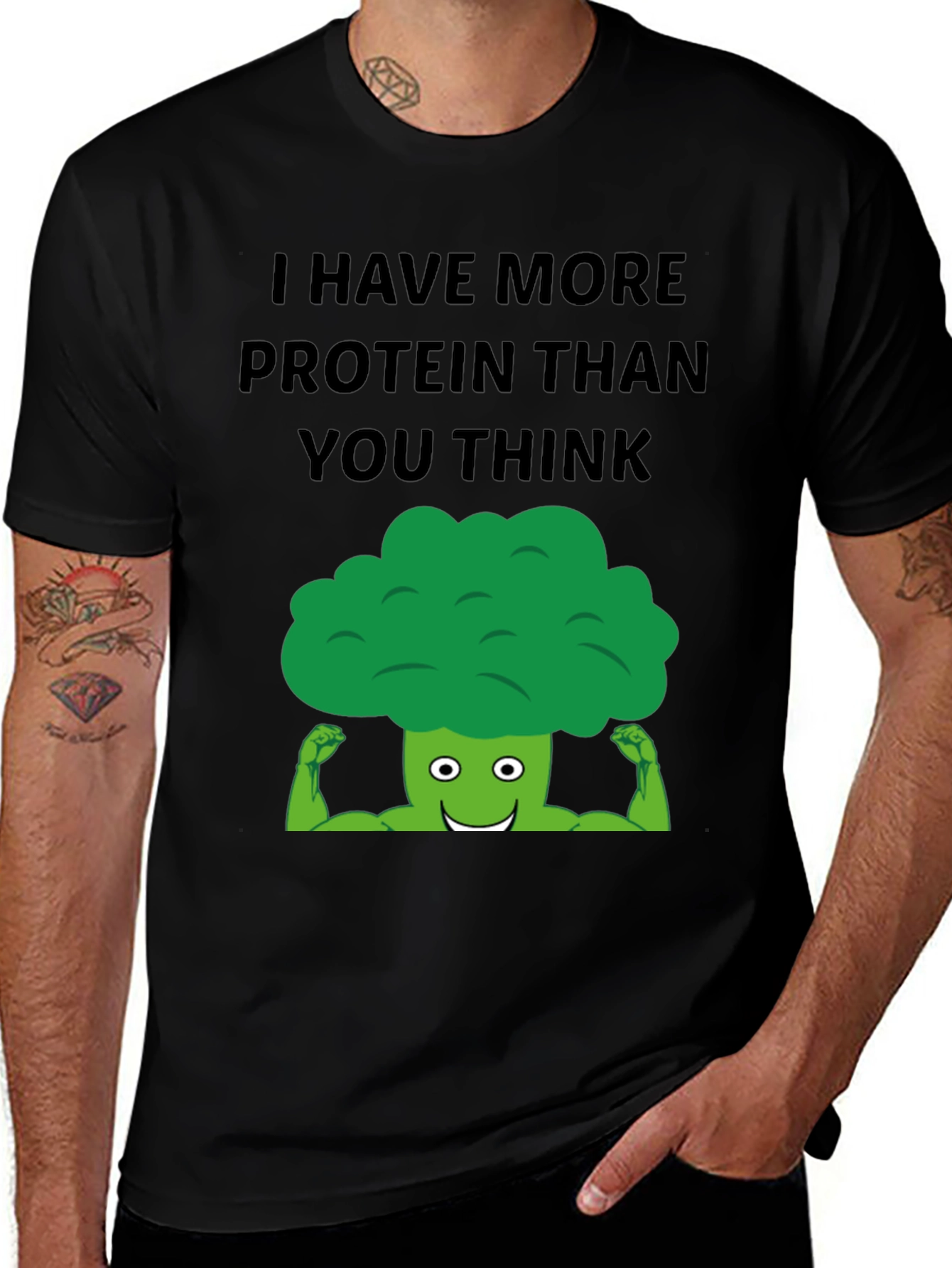 Protein Broccoli Gym T-Shirt