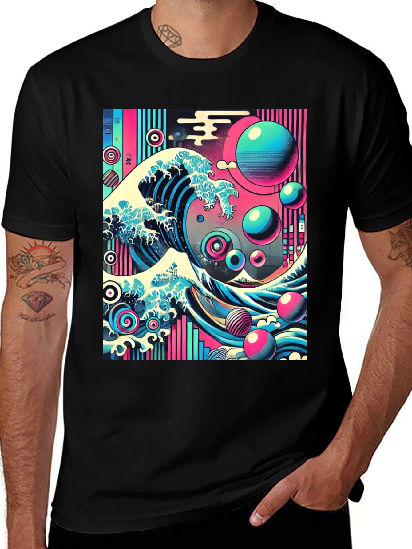 Retro Wave Graphic Tee