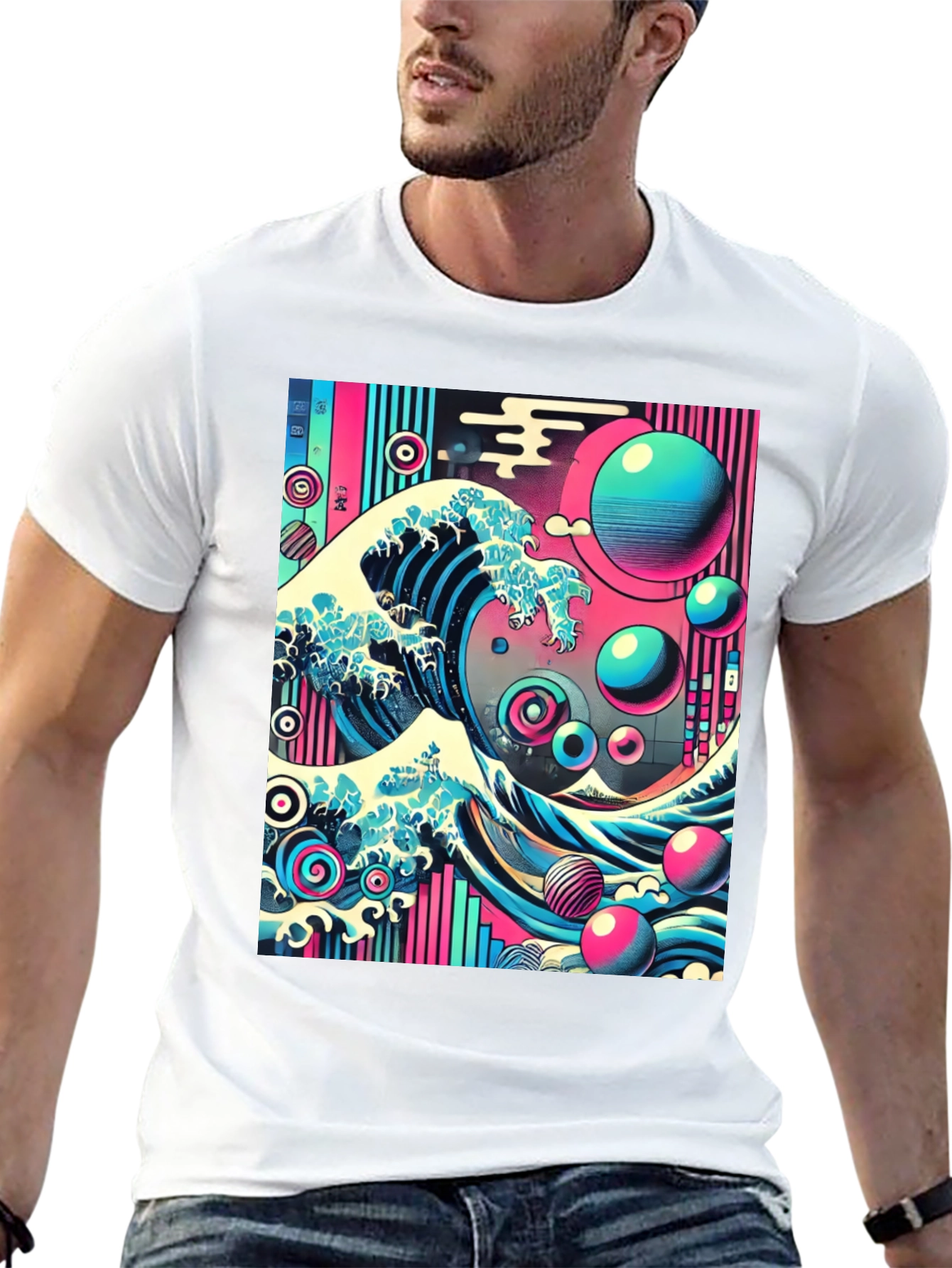 Retro Wave Graphic Tee
