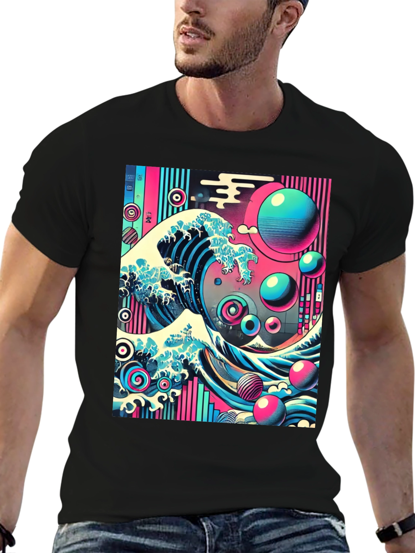 Retro Wave Graphic Tee