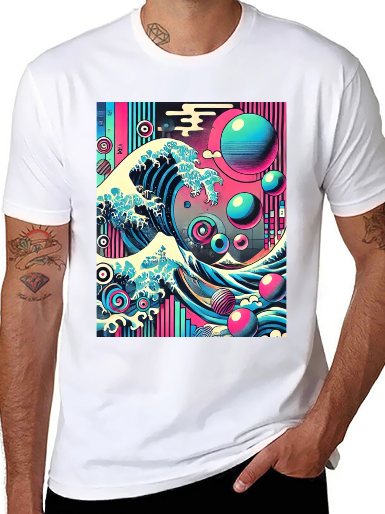 Retro Wave Graphic Tee