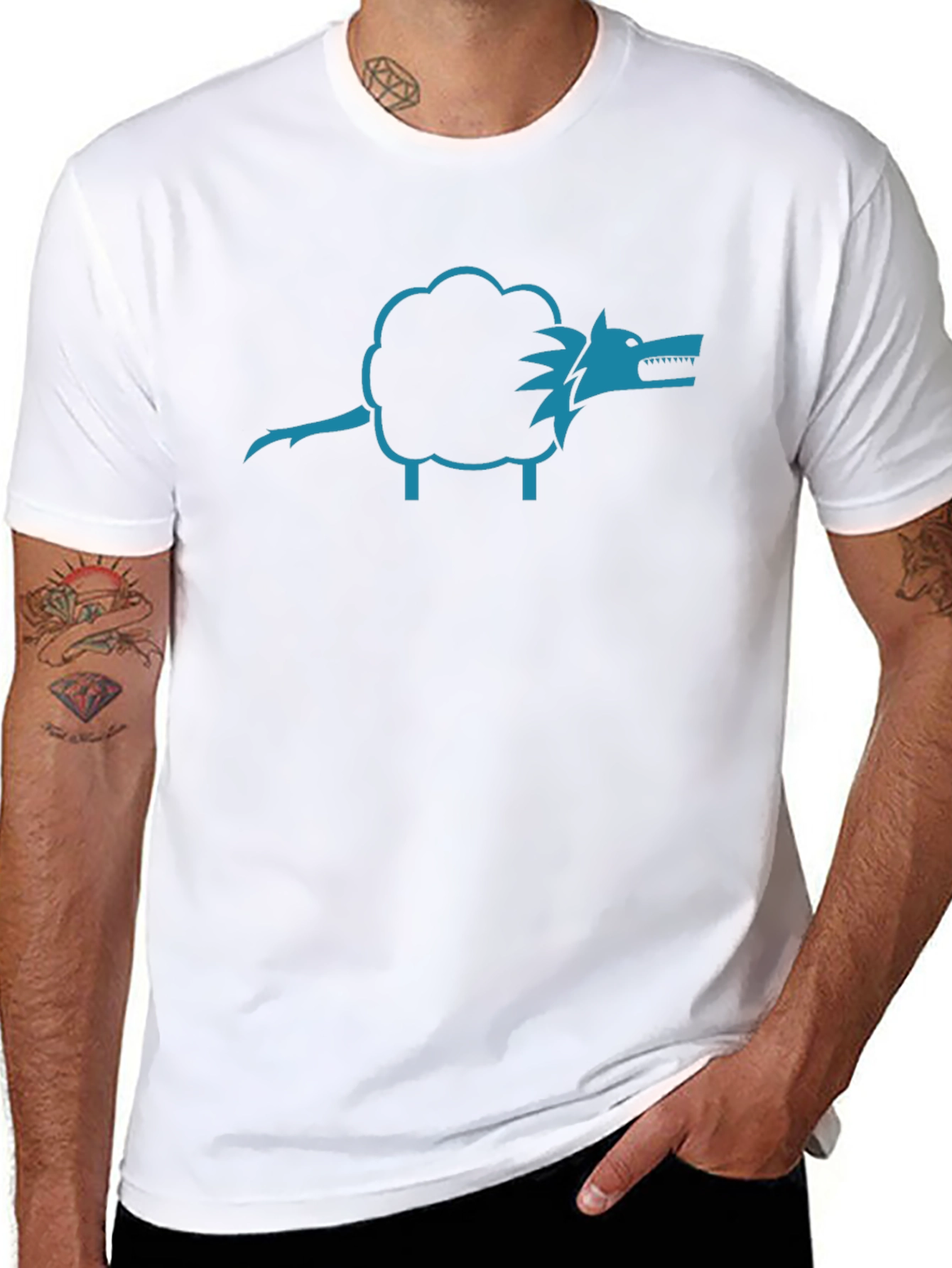 Wolf in Sheeps Clothing Graphic Tee