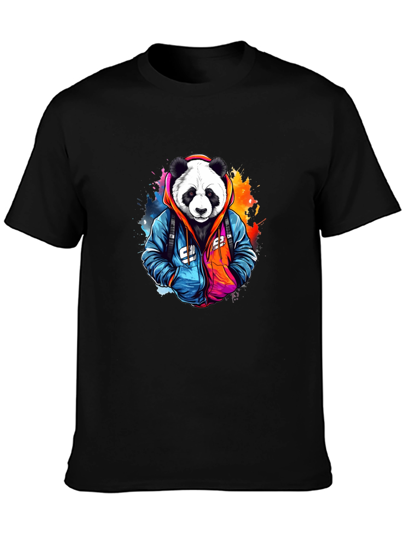 Panda Graphic Tee - Cool Streetwear Style