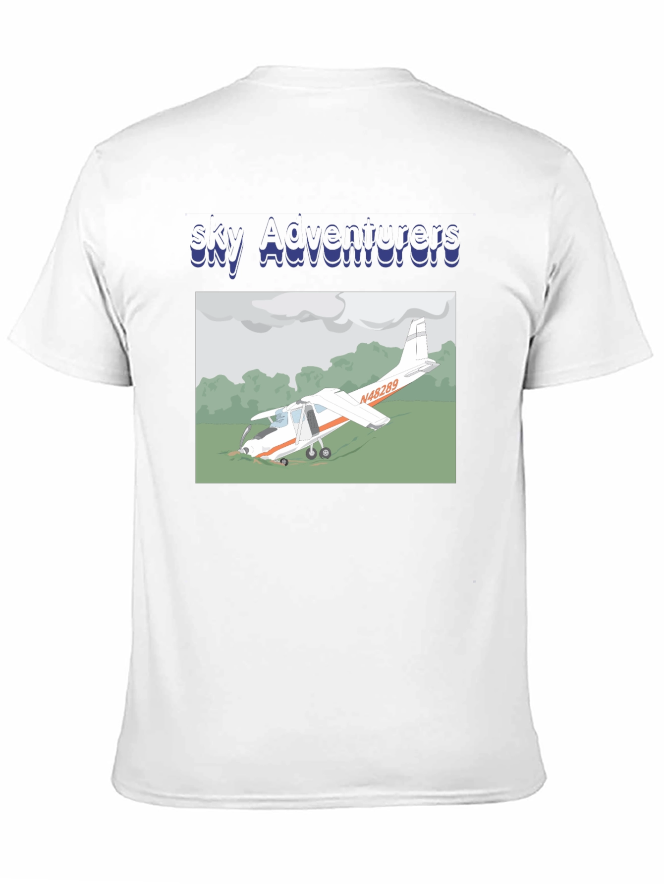 Sky Adventurers Airplane Graphic T-Shirt
