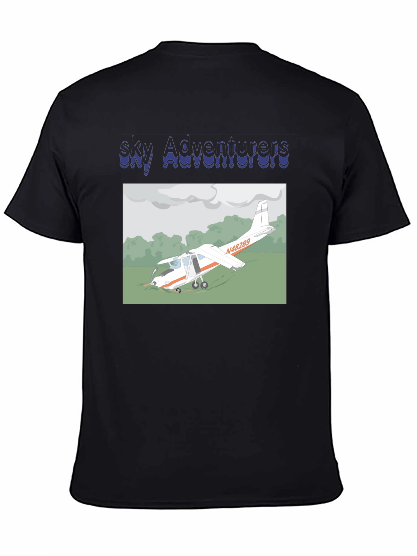 Sky Adventurers Airplane Graphic T-Shirt