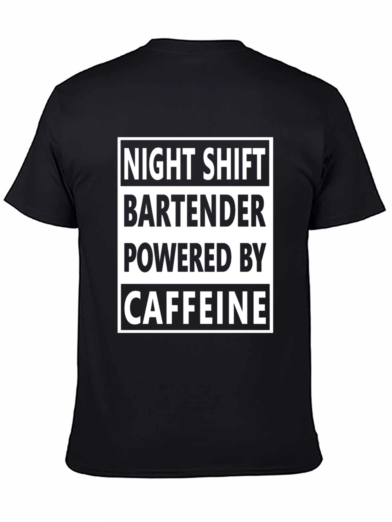 Night Shift Bartender Caffeine T-Shirt