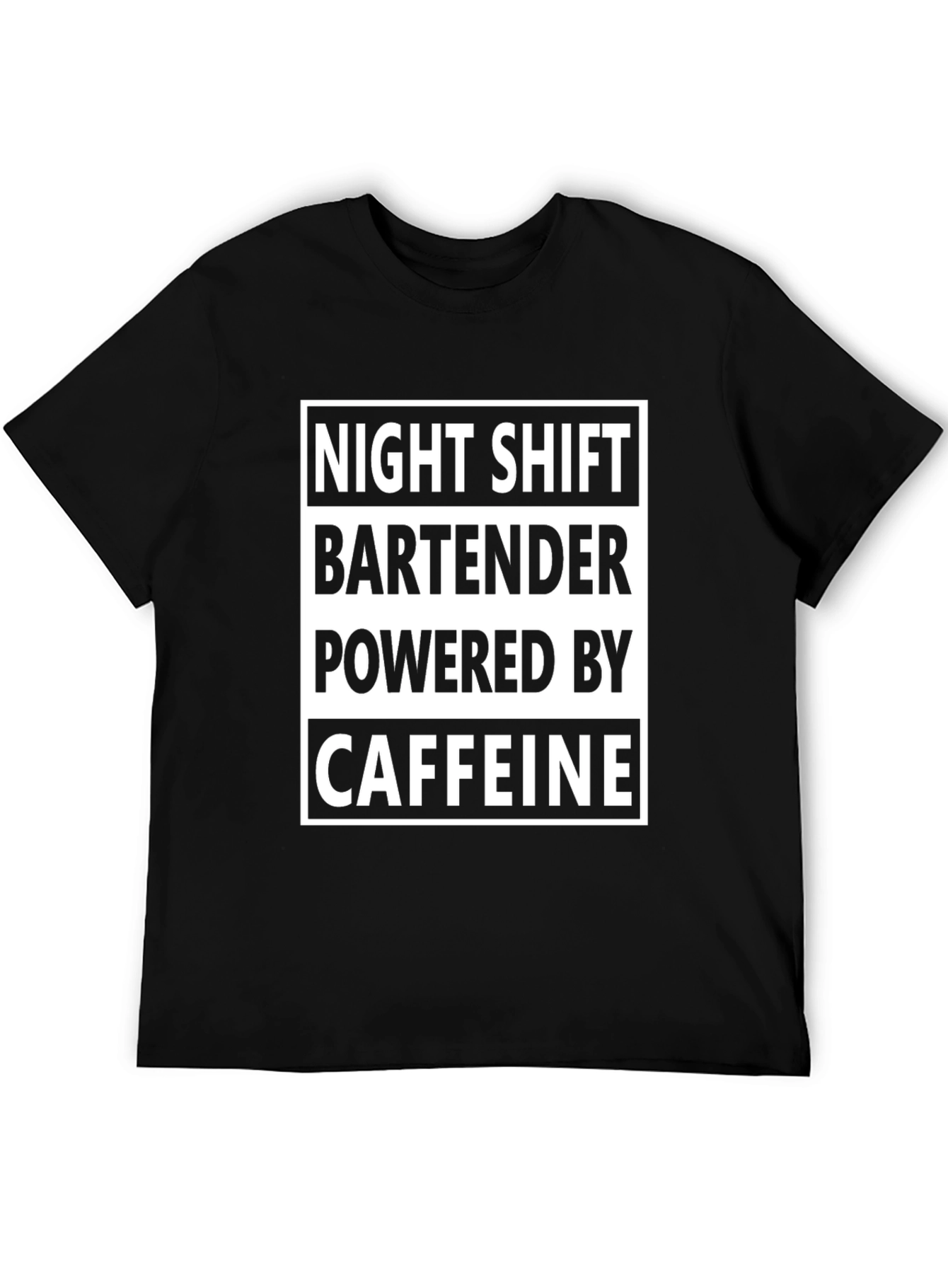 Night Shift Bartender Caffeine T-Shirt
