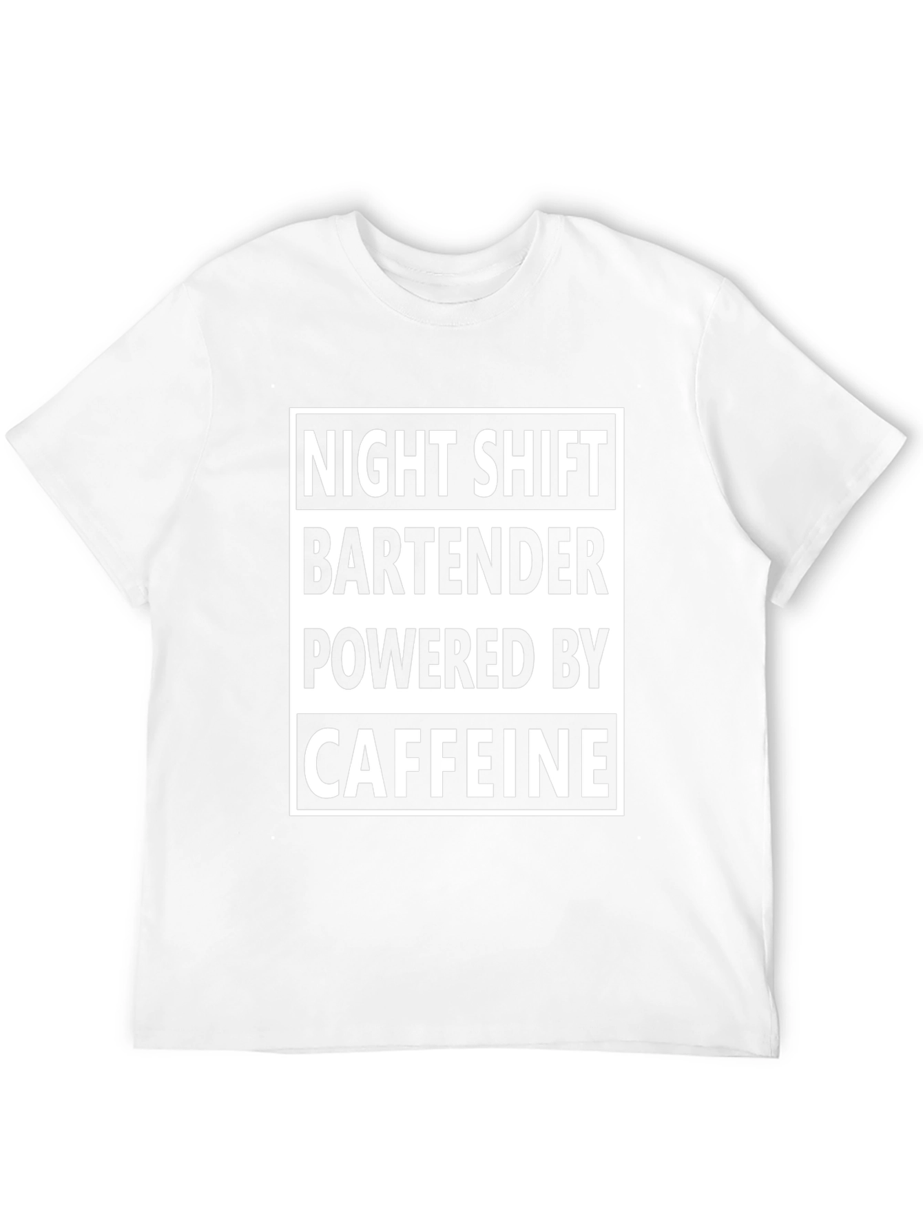 Night Shift Bartender Caffeine T-Shirt