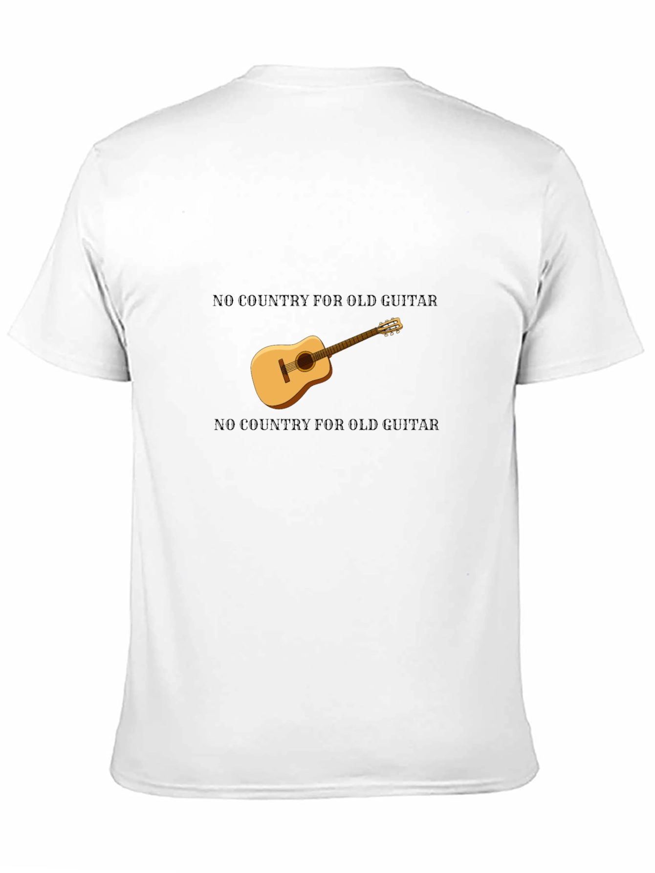 No Country for Old Guitar T-Shirt