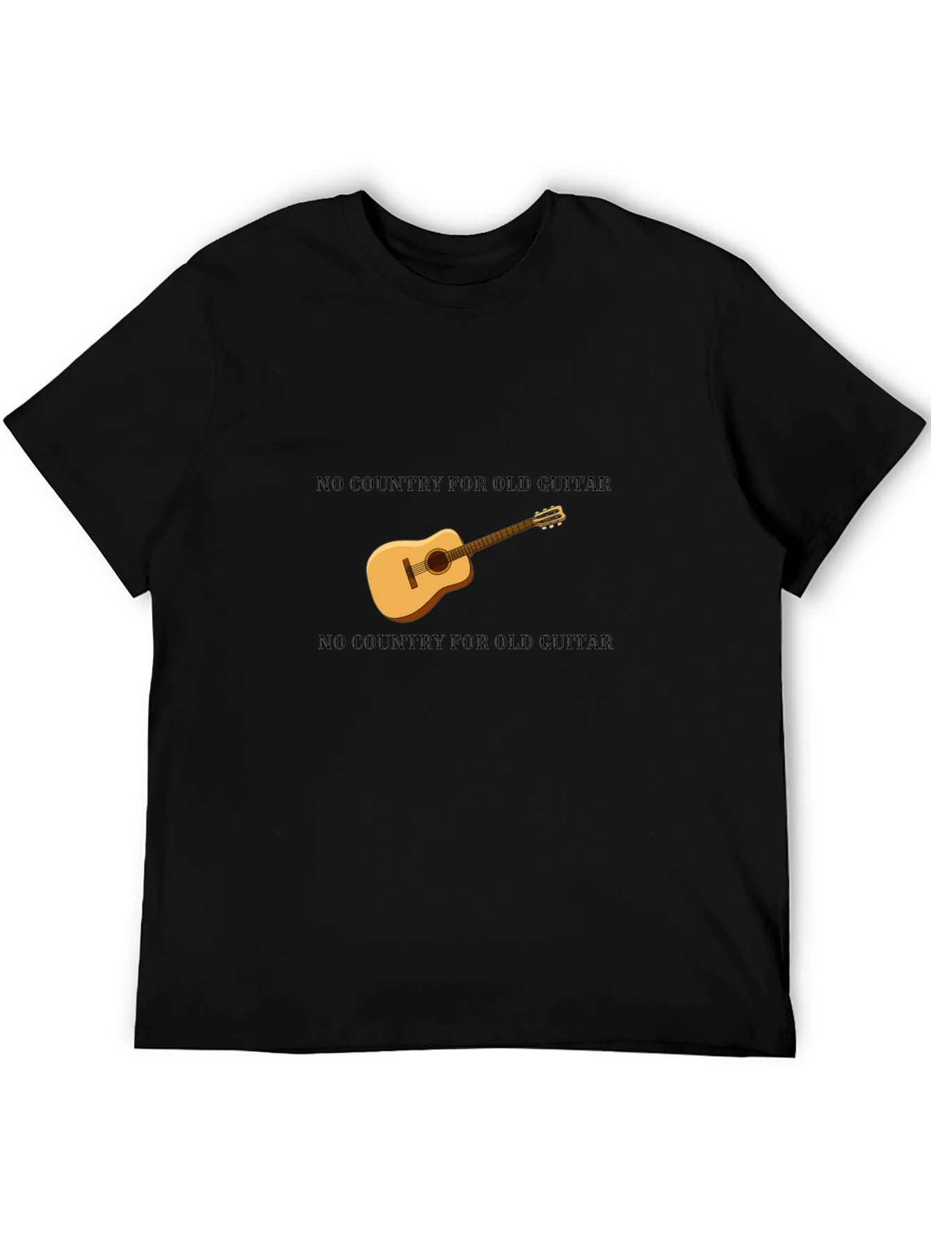 No Country for Old Guitar T-Shirt