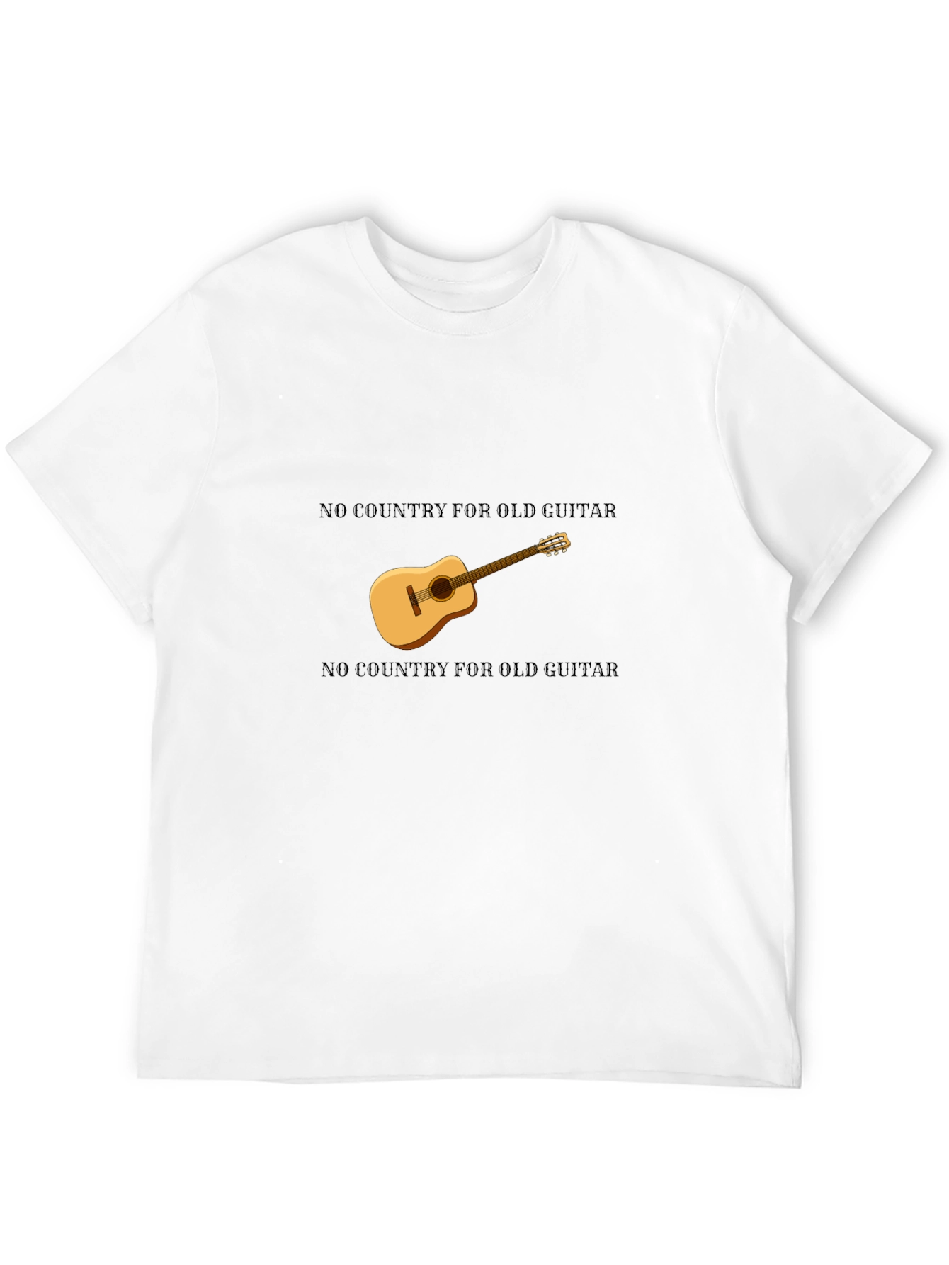 No Country for Old Guitar T-Shirt